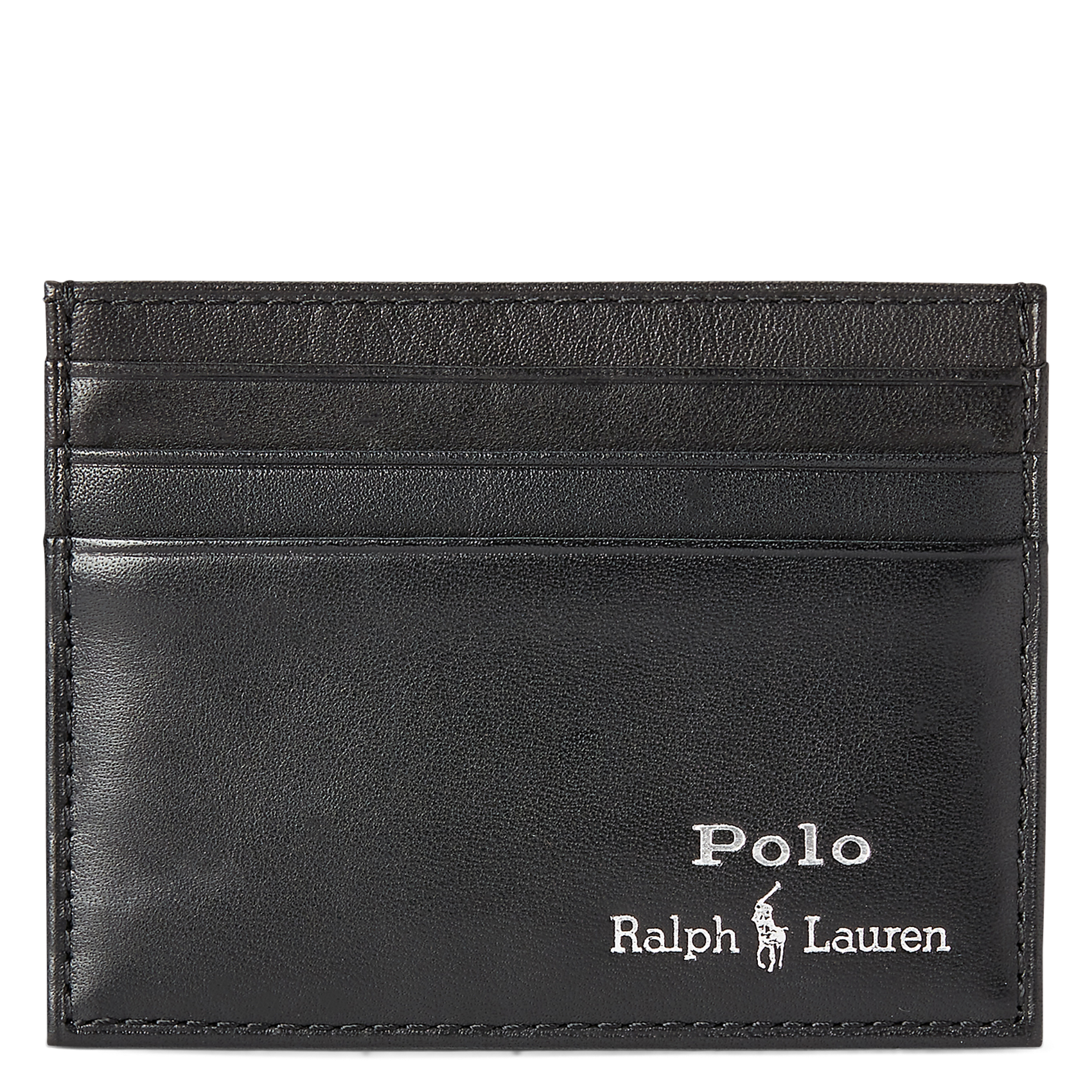 Gürtel und Kartenhalter aus Leder POLO RALPH LAUREN Schwarz