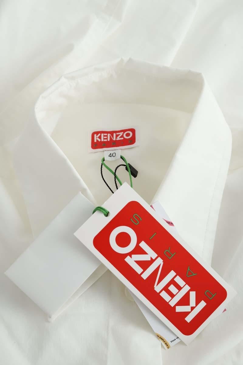 White cotton shirt KENZO - SECONDE MAIN White