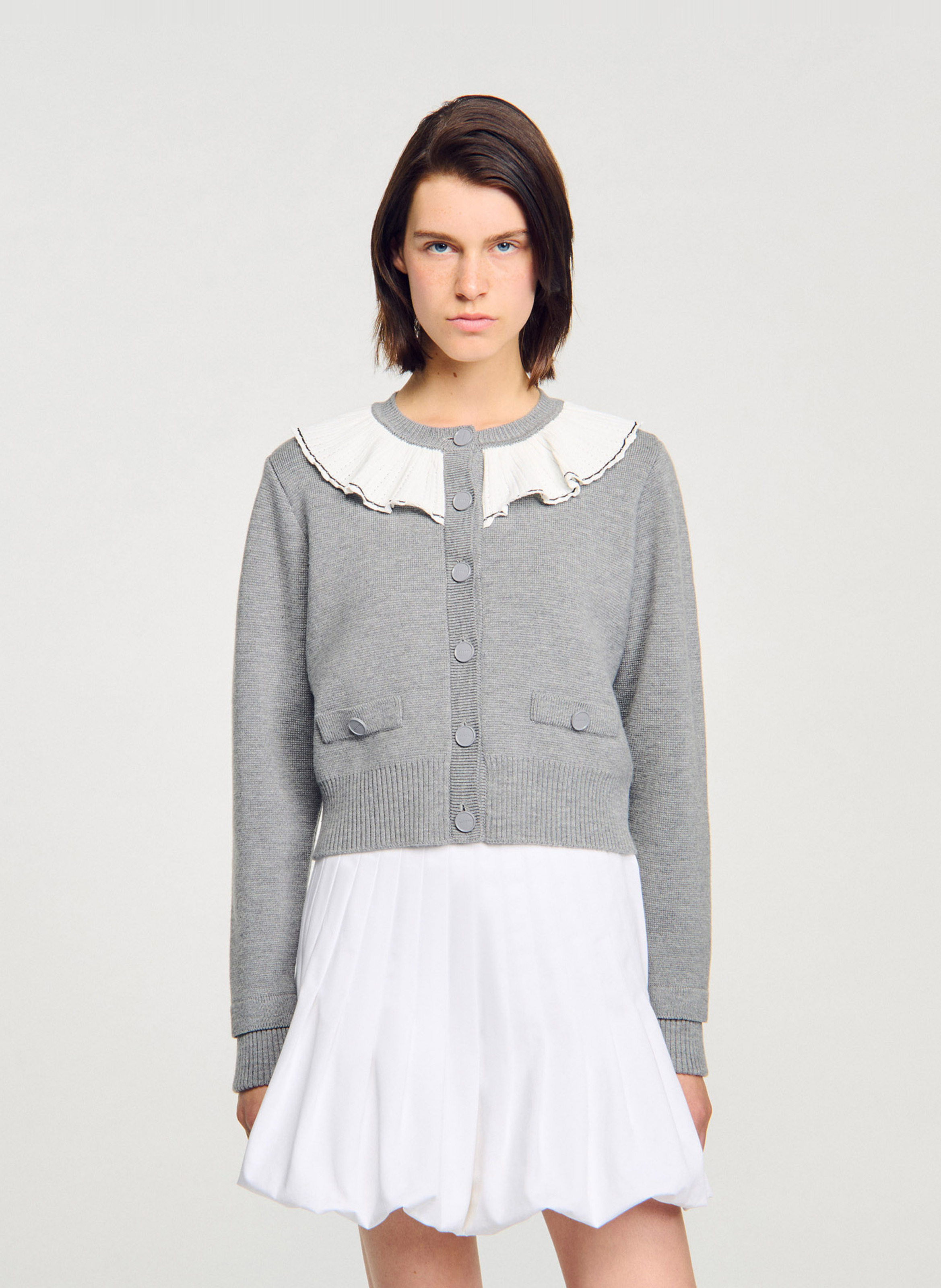 Gilet col rond  SANDRO