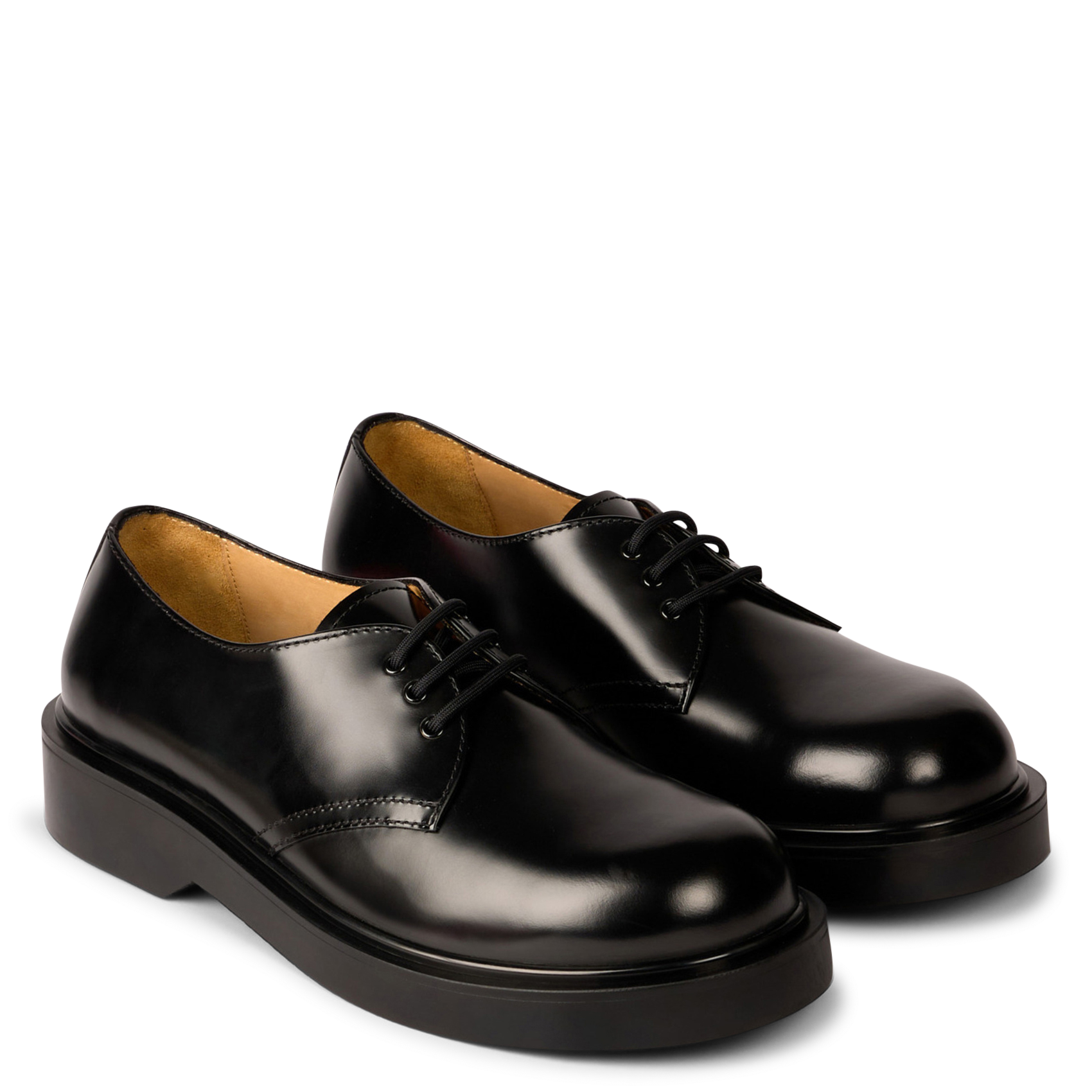Derbies en cuir SANDRO Noir