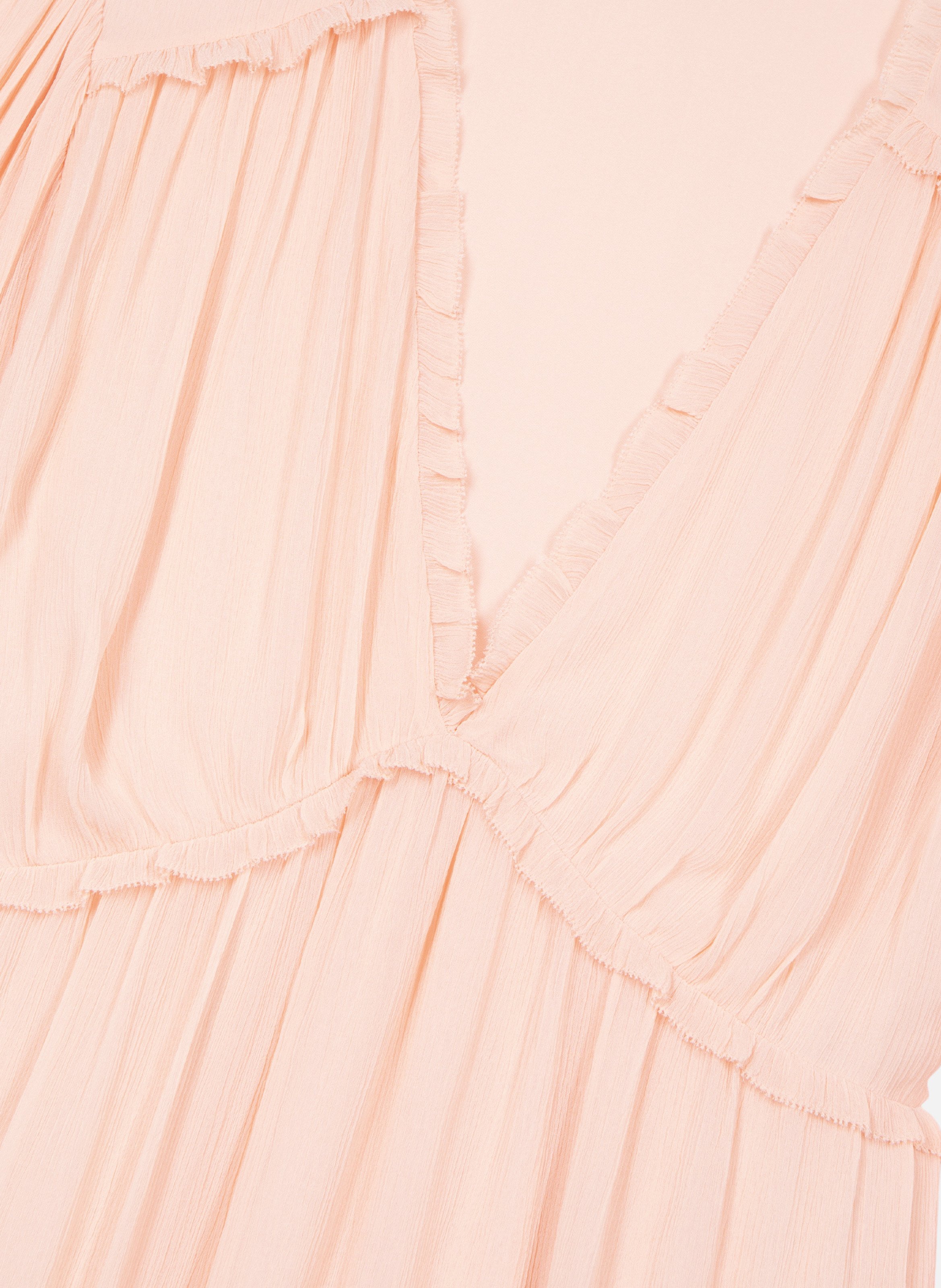 Short flounced dress THE KOOPLES Beige