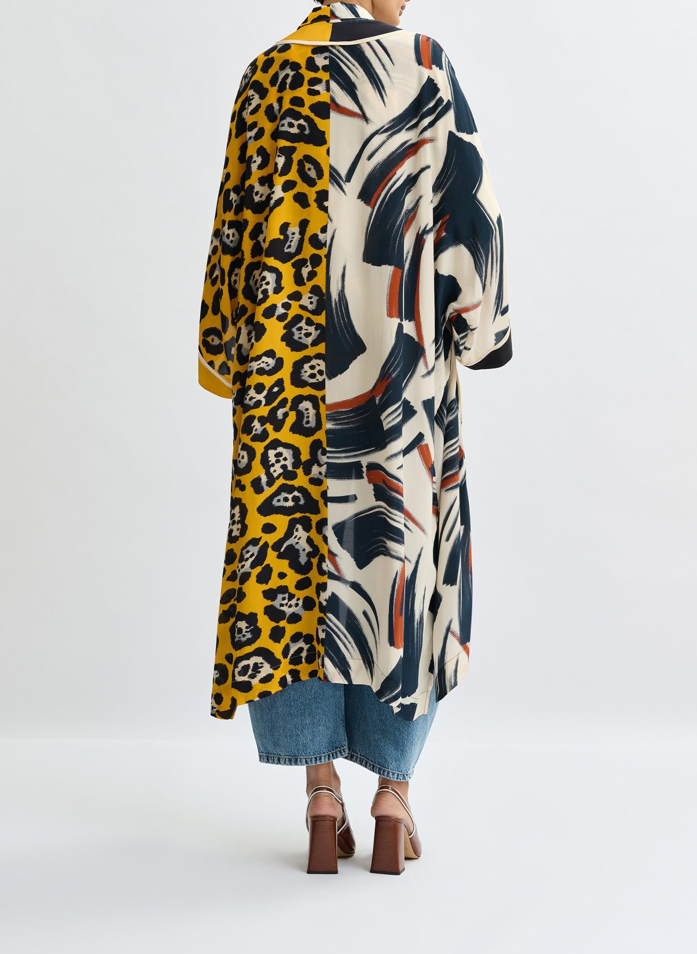 Kimono imprimé ESSENTIEL ANTWERP Multicolore