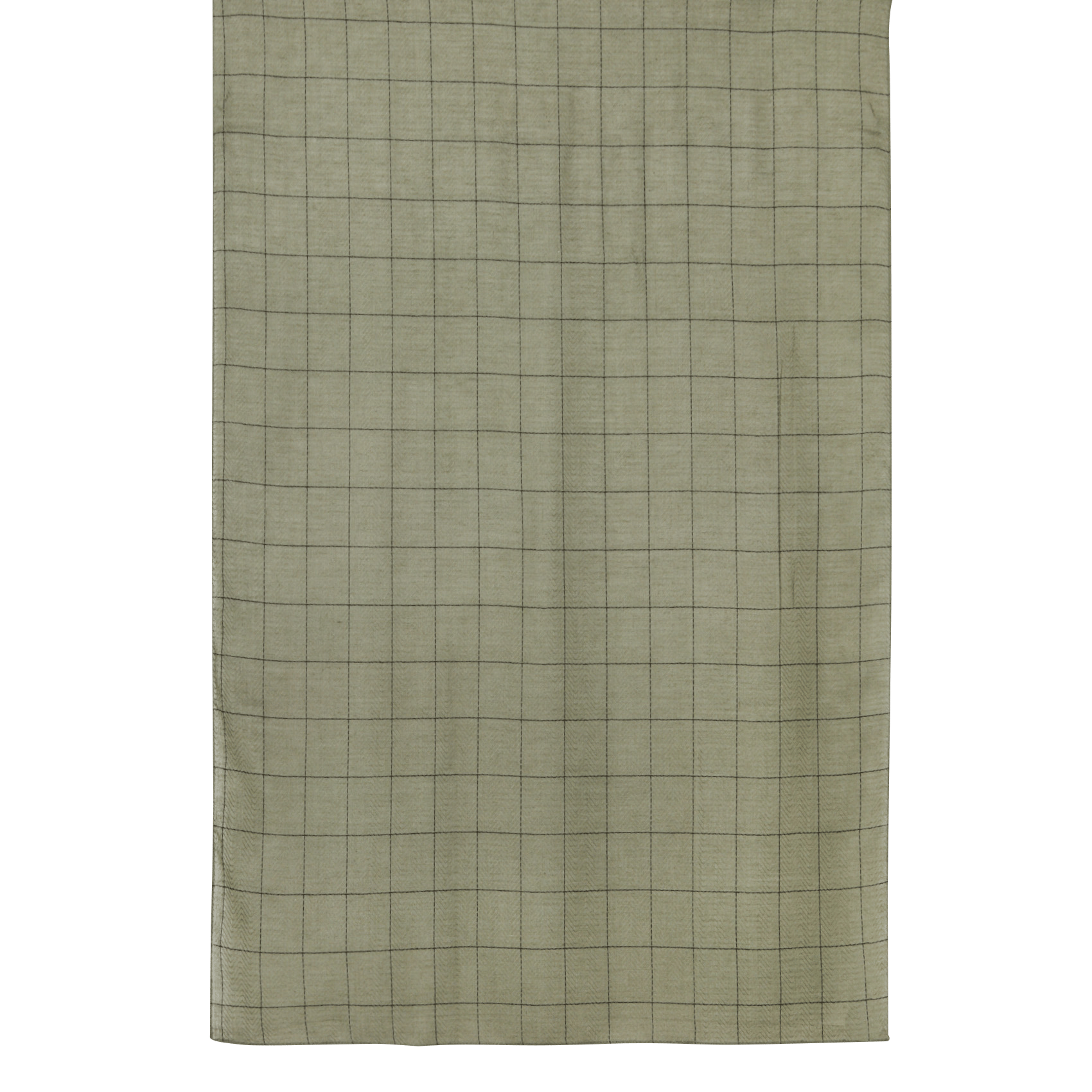 Checked scarf LE TEMPS DES CERISES White