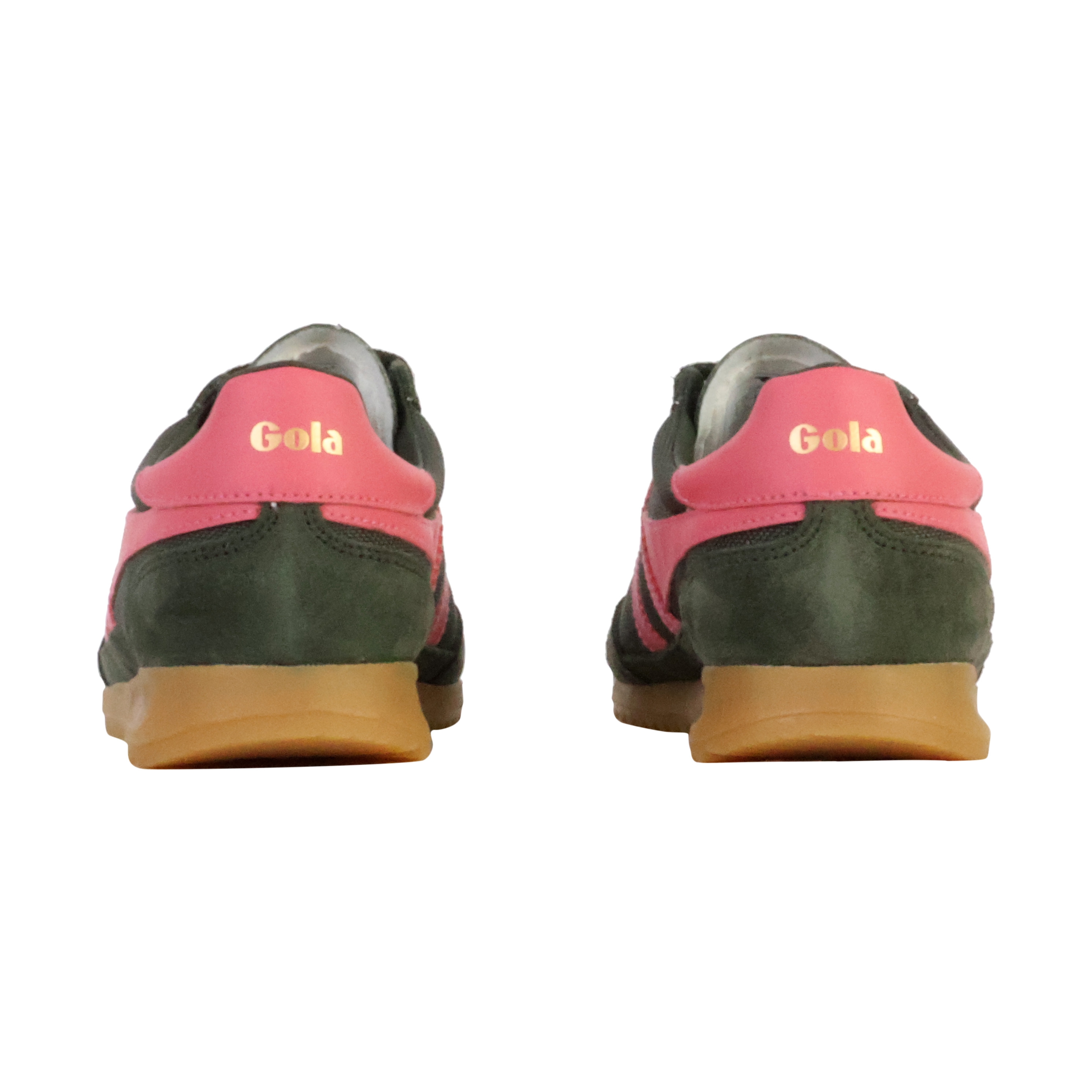 Basket cuir  tornado GOLA Kaki