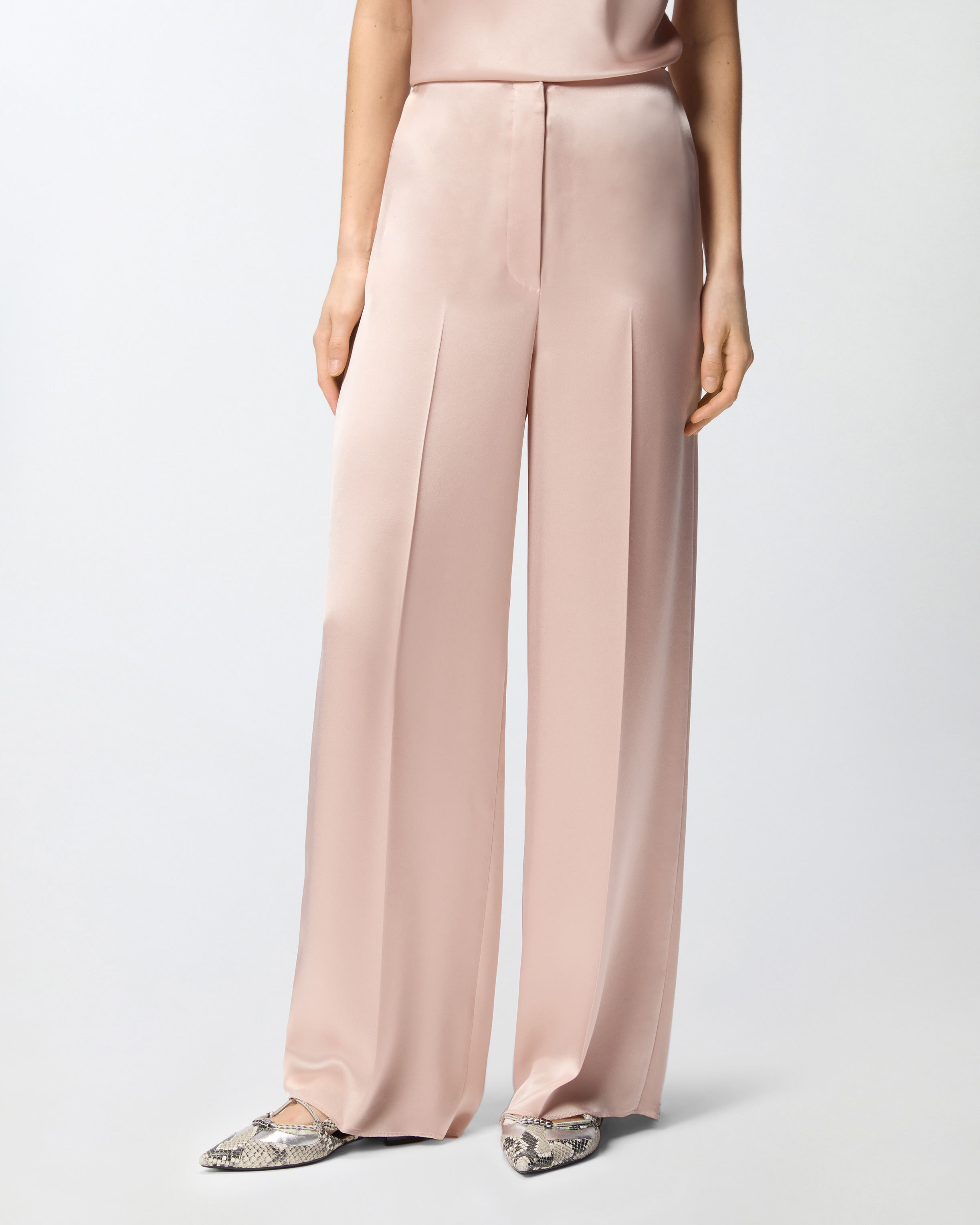 Satin pants Pink