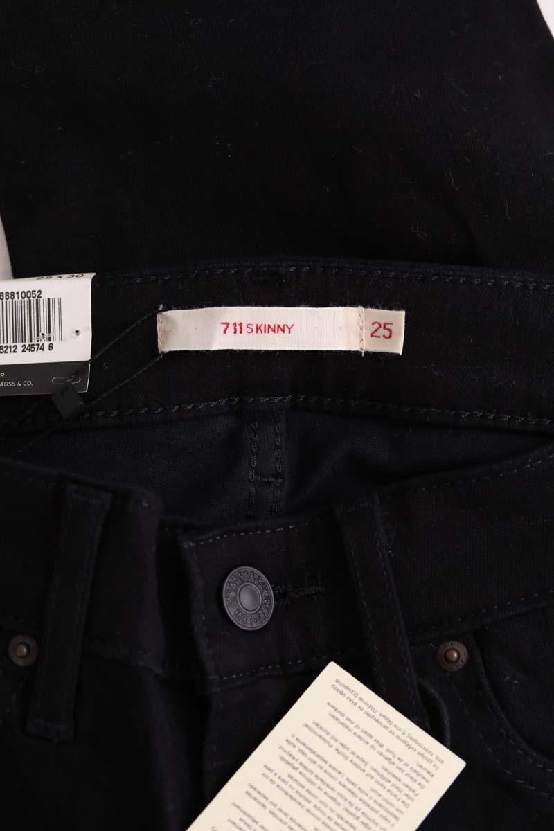 Cropped slim jeans with studs LEVI'S - Seconde main Black