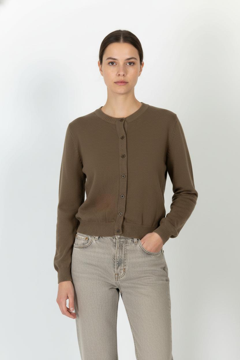 Cardigan AGNES B. - Seconde Main Brown