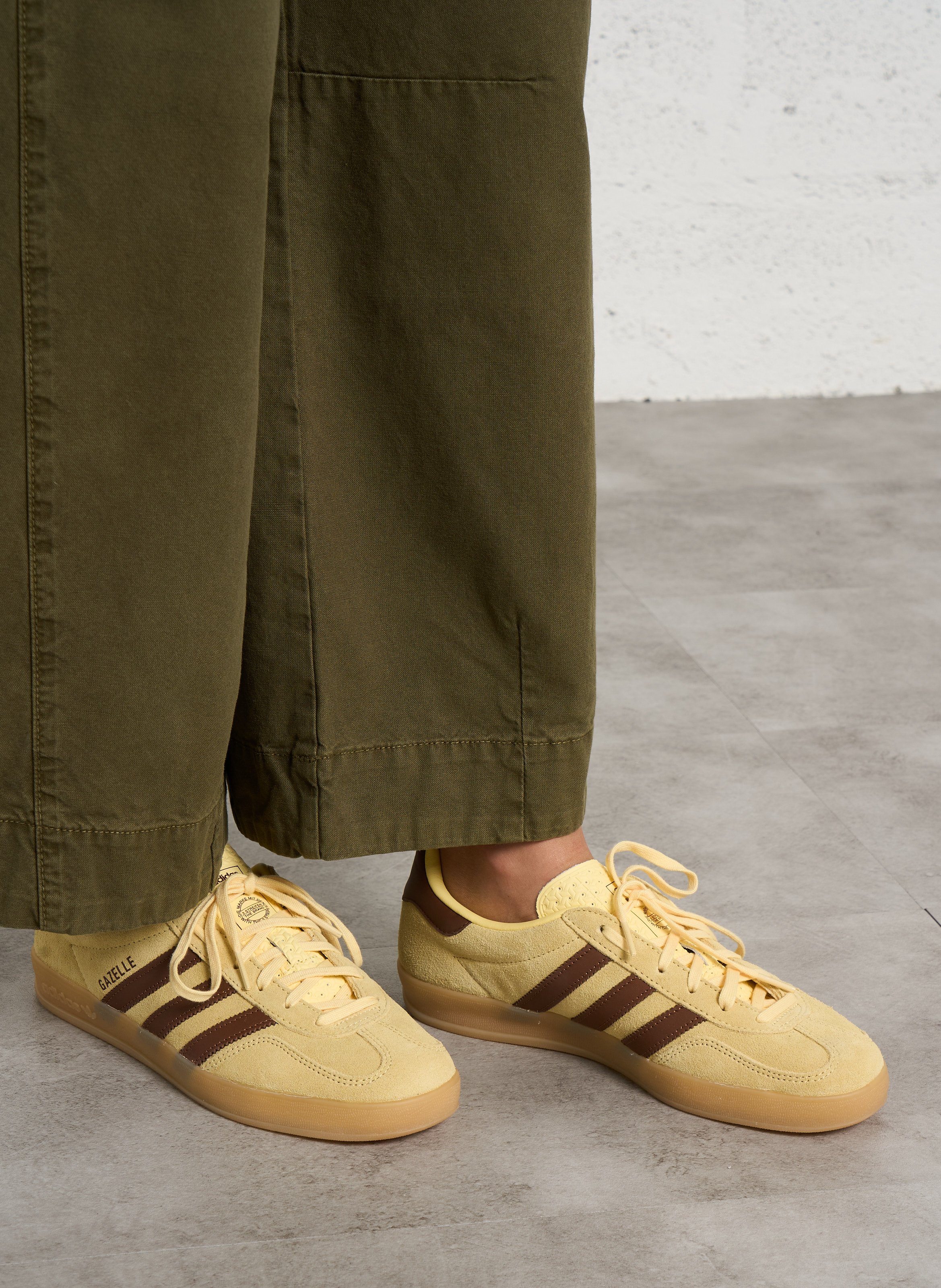 Low-top sneakers ADIDAS Yellow