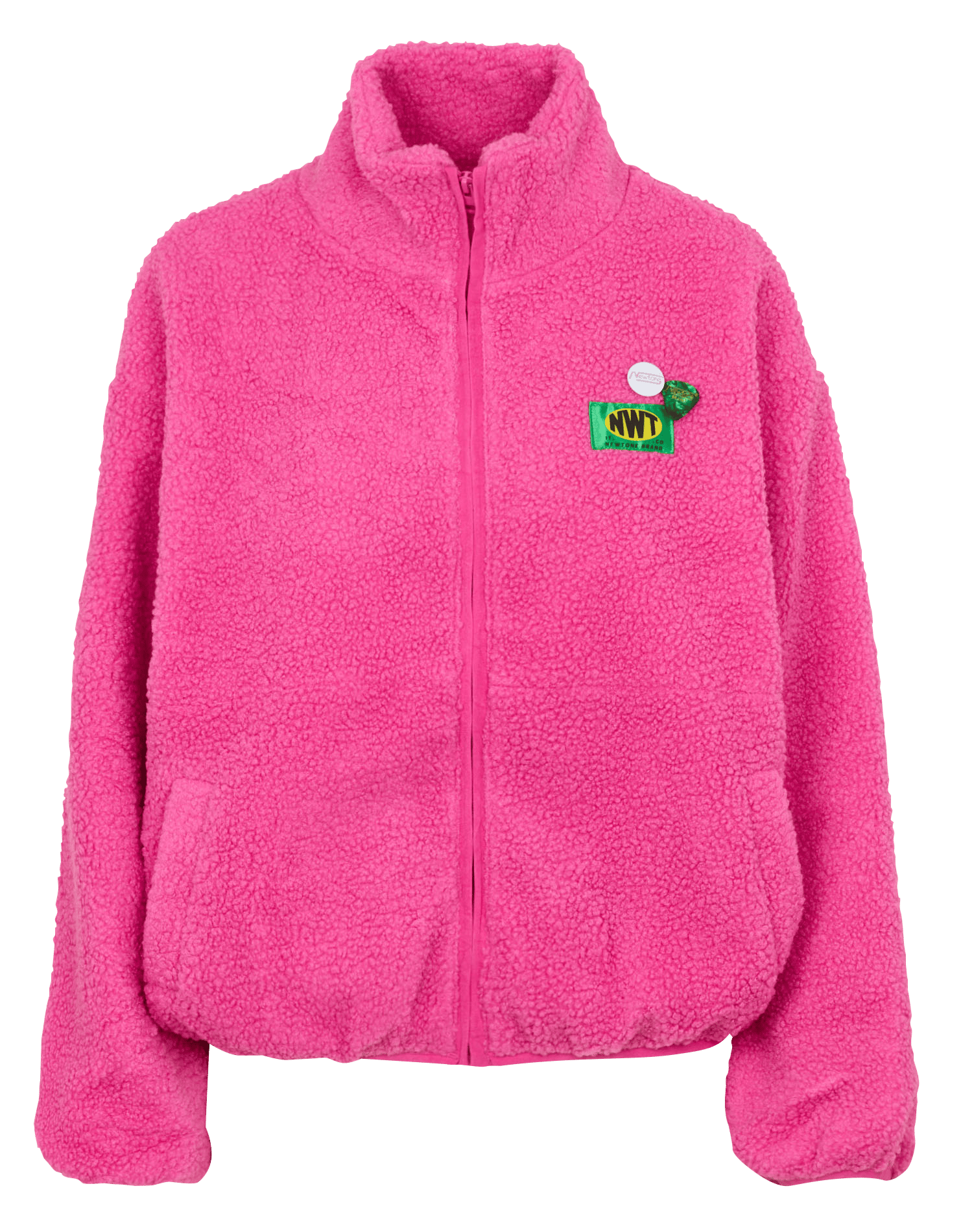 Zip-up high-neck jacket NEWTONE