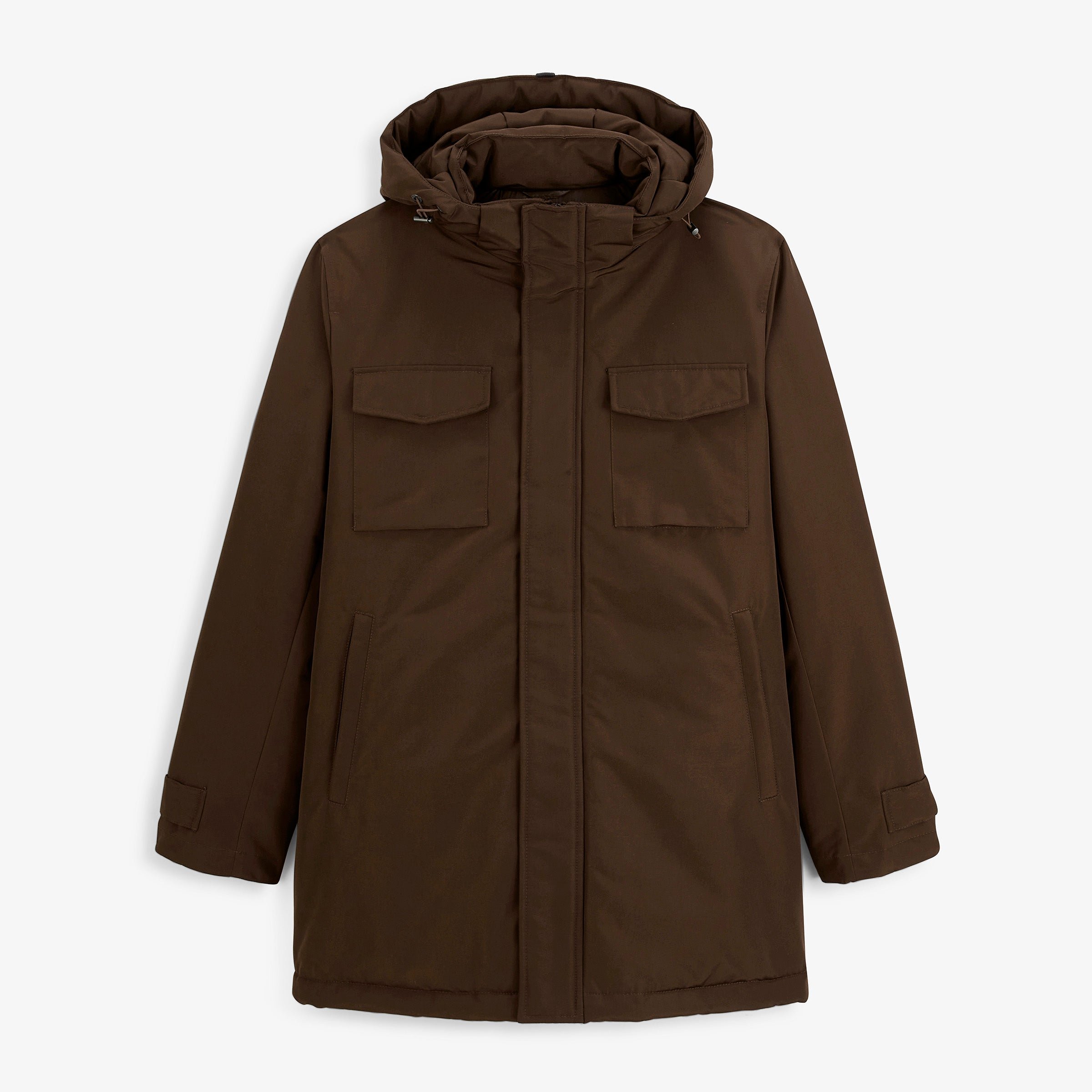 Brownie brown laurent parka SERGE BLANCO Brown