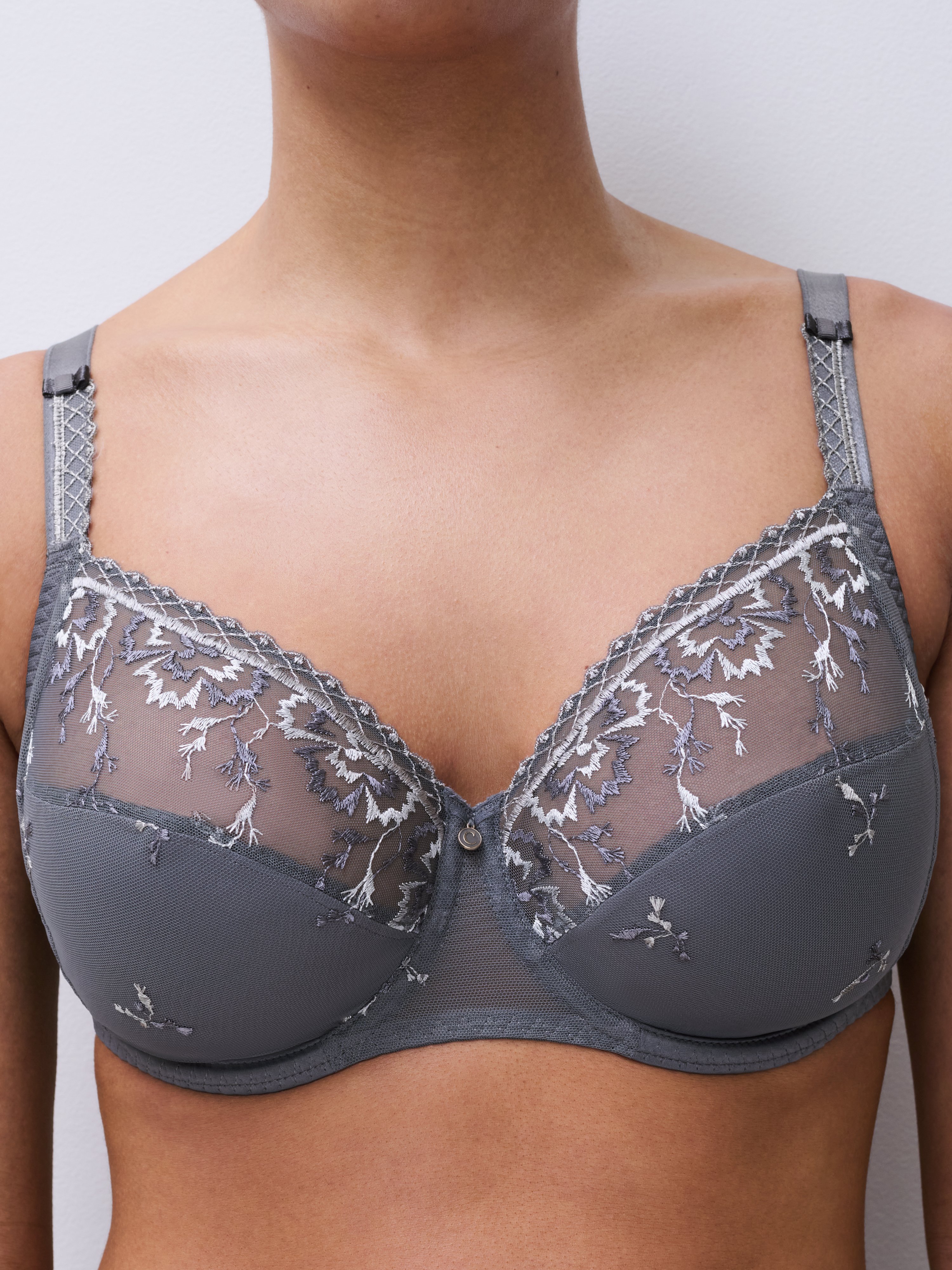Full-cup bra CHANTELLE Grey