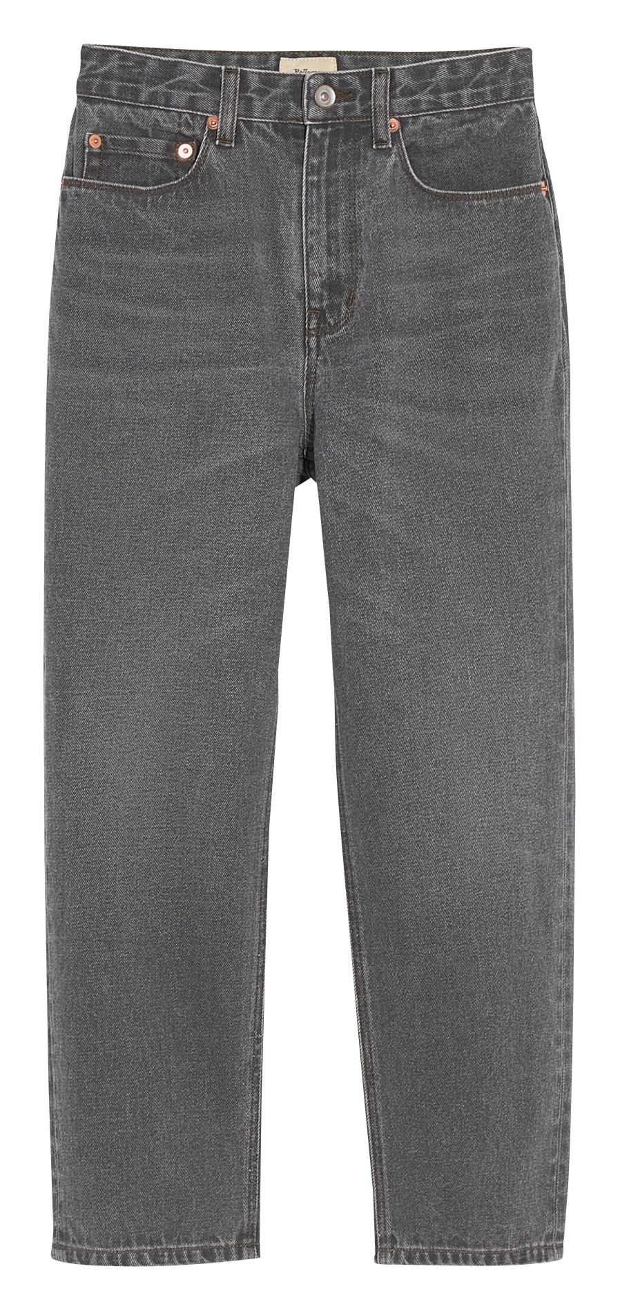 Straight-leg organic cotton jeans BELLEROSE Grey