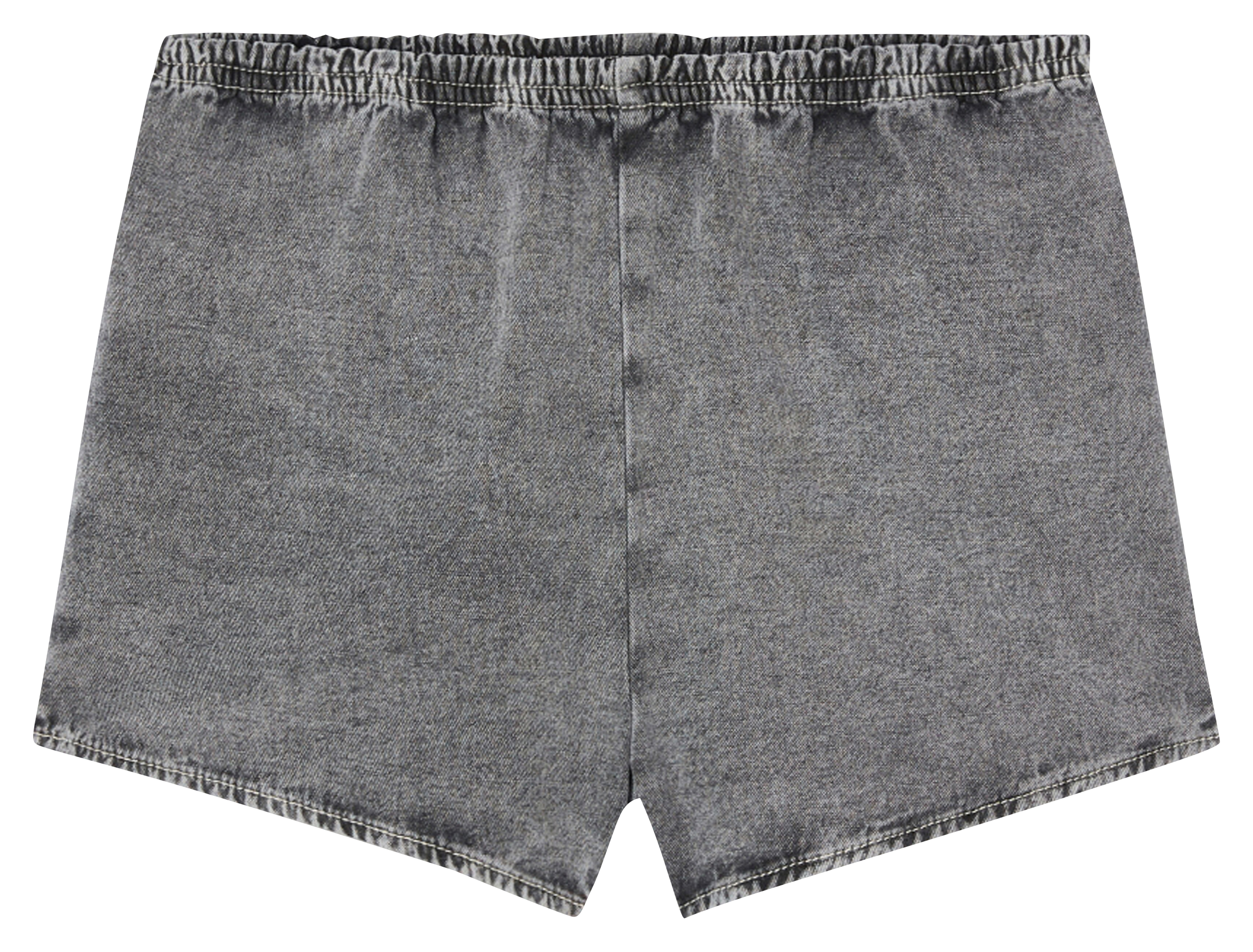Short droit en coton AMERICAN VINTAGE Gris