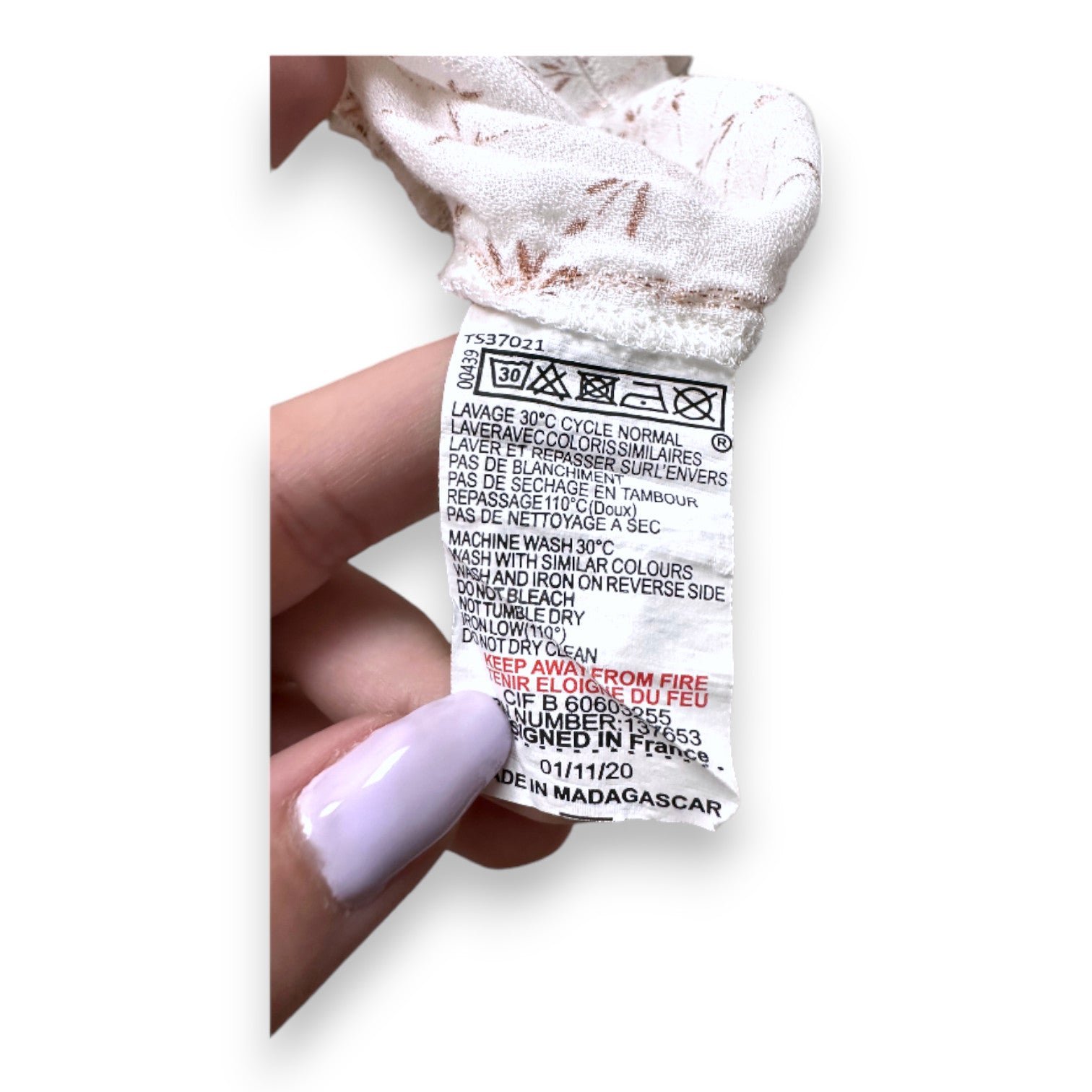 White Baby Set - 12 months White