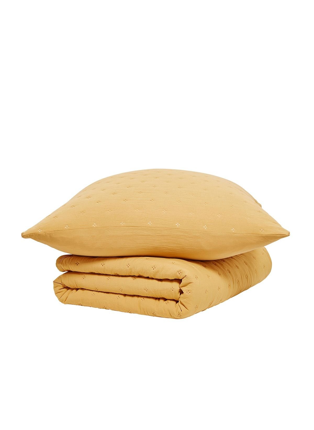 Boutis bedspread TODAY LINGE DE MAISON Yellow