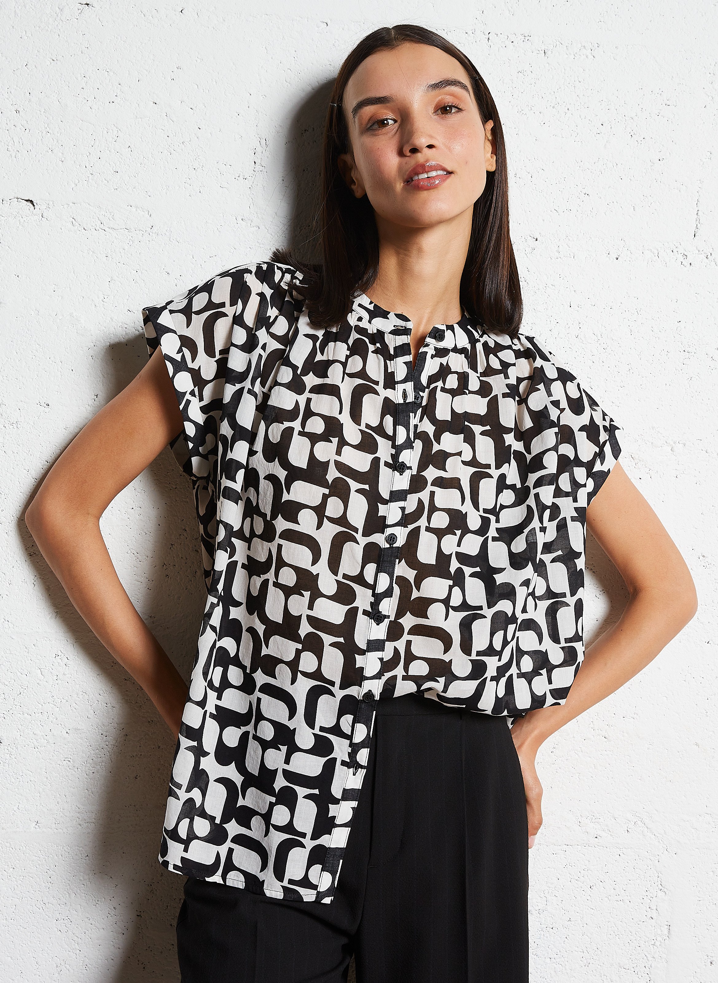 Chemisier Fille Chemisier Le Temps Des Cerises Chemise Ample Col