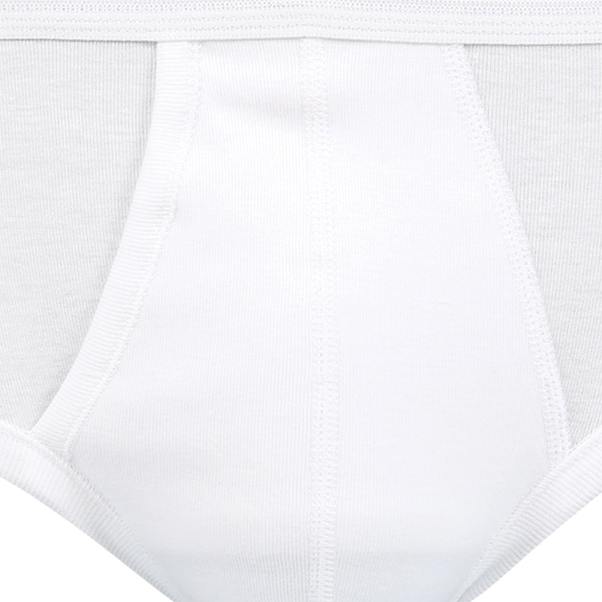 Les Classiques open pack of 3 high-rise briefs EMINENCE White