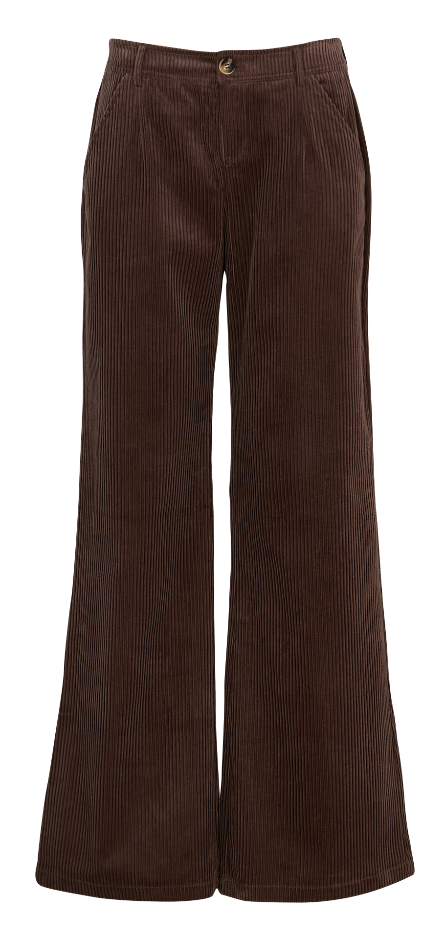 Weites Cordhose aus Baumwolle ONE STEP Braun