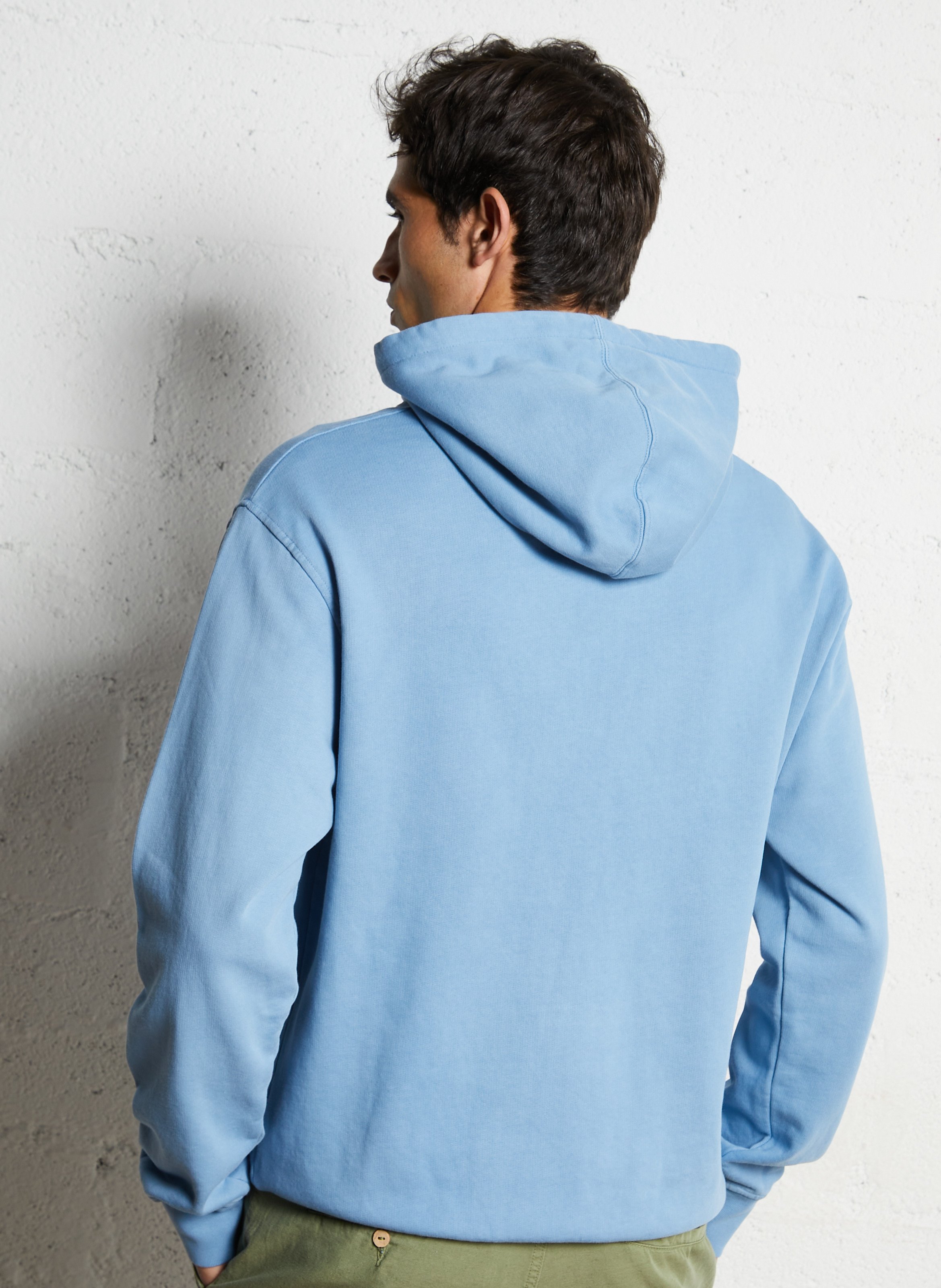 Einfarbiges Sweatshirt COLORFUL STANDARD Blau