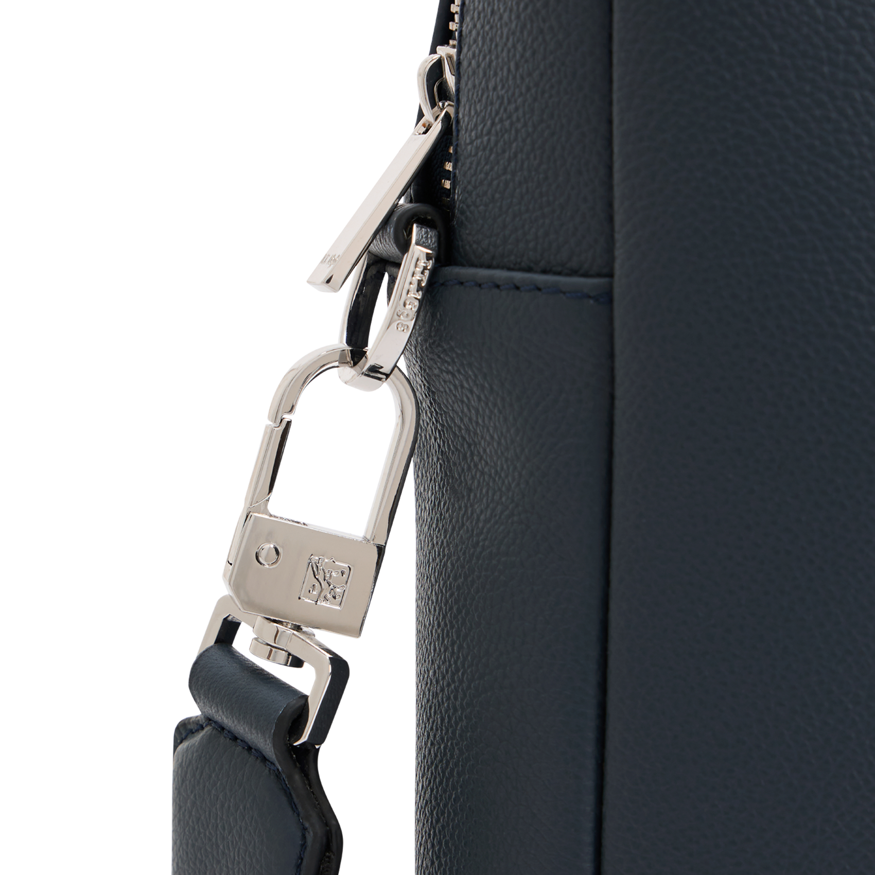 Leren aktetas LE TANNEUR Blauw