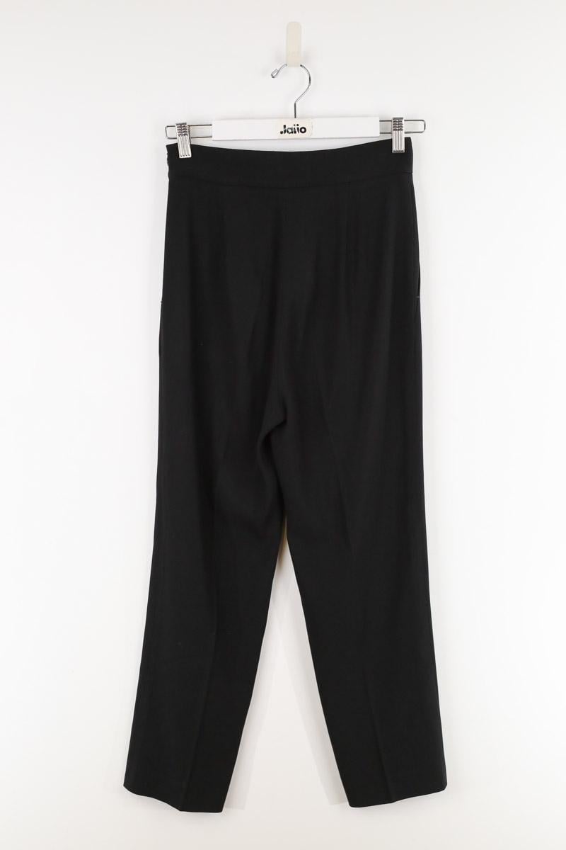 Black straight-leg  pants PAULE KA - Seconde main Black