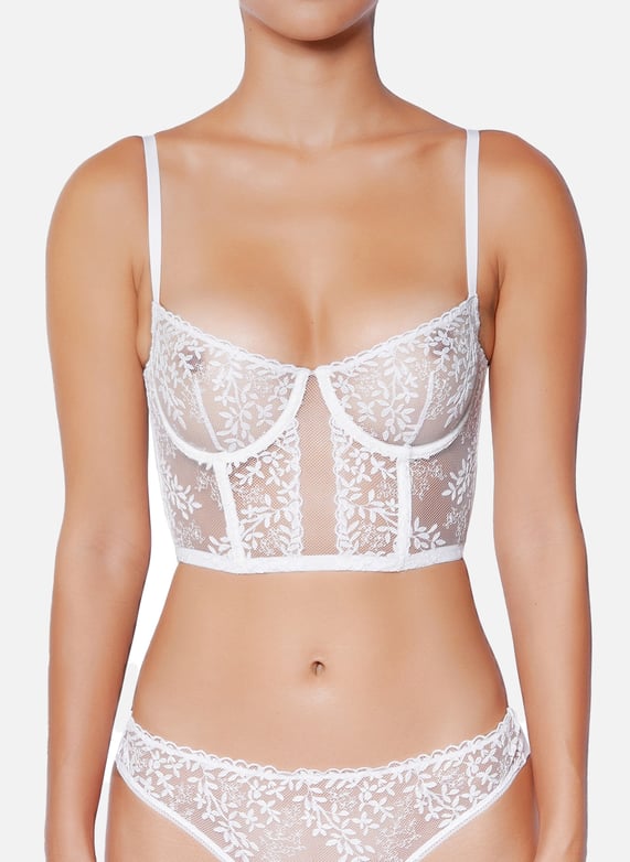 Bustier | White by HUIT Bustier White