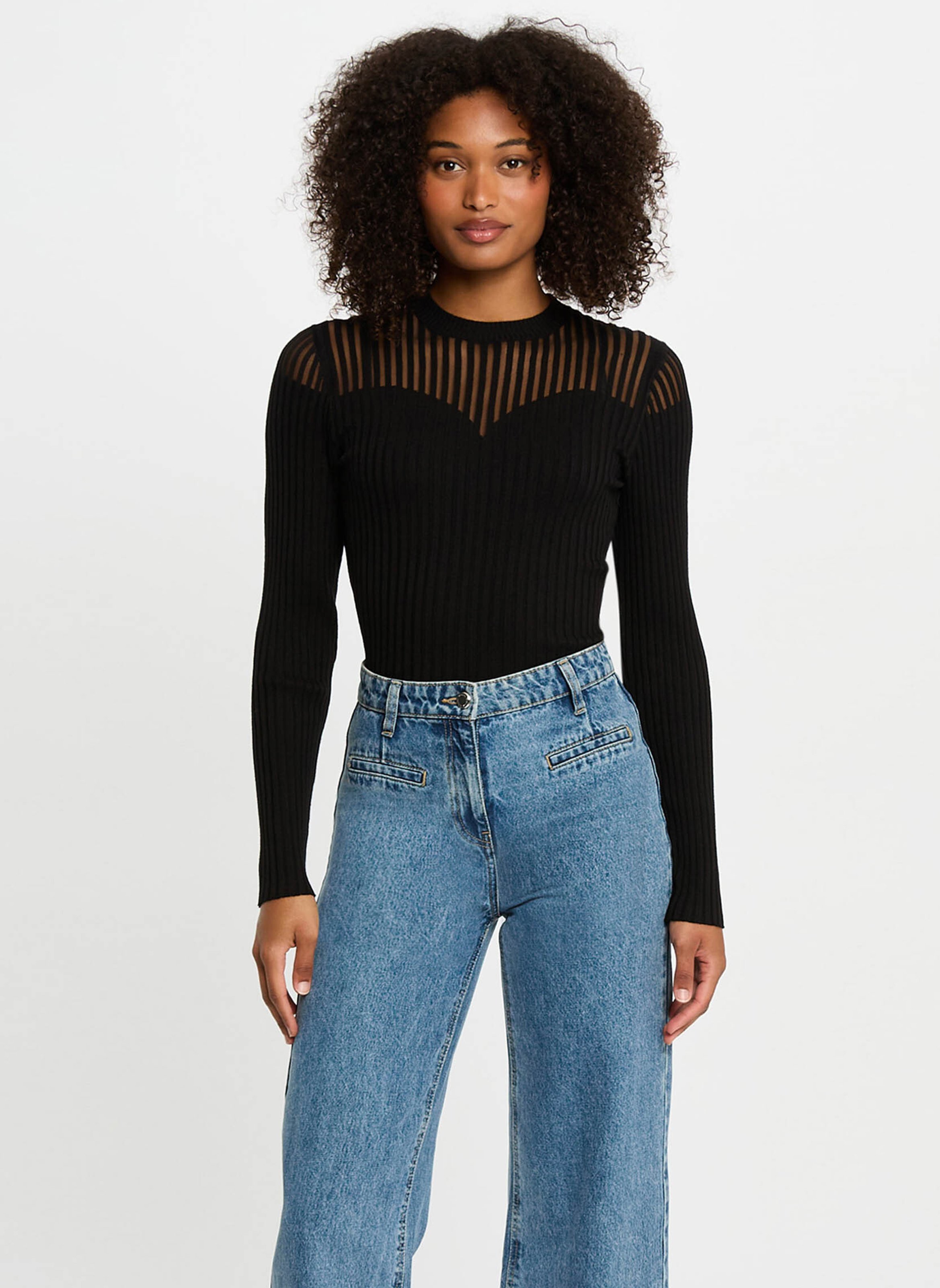 High-neck sweater MORGAN