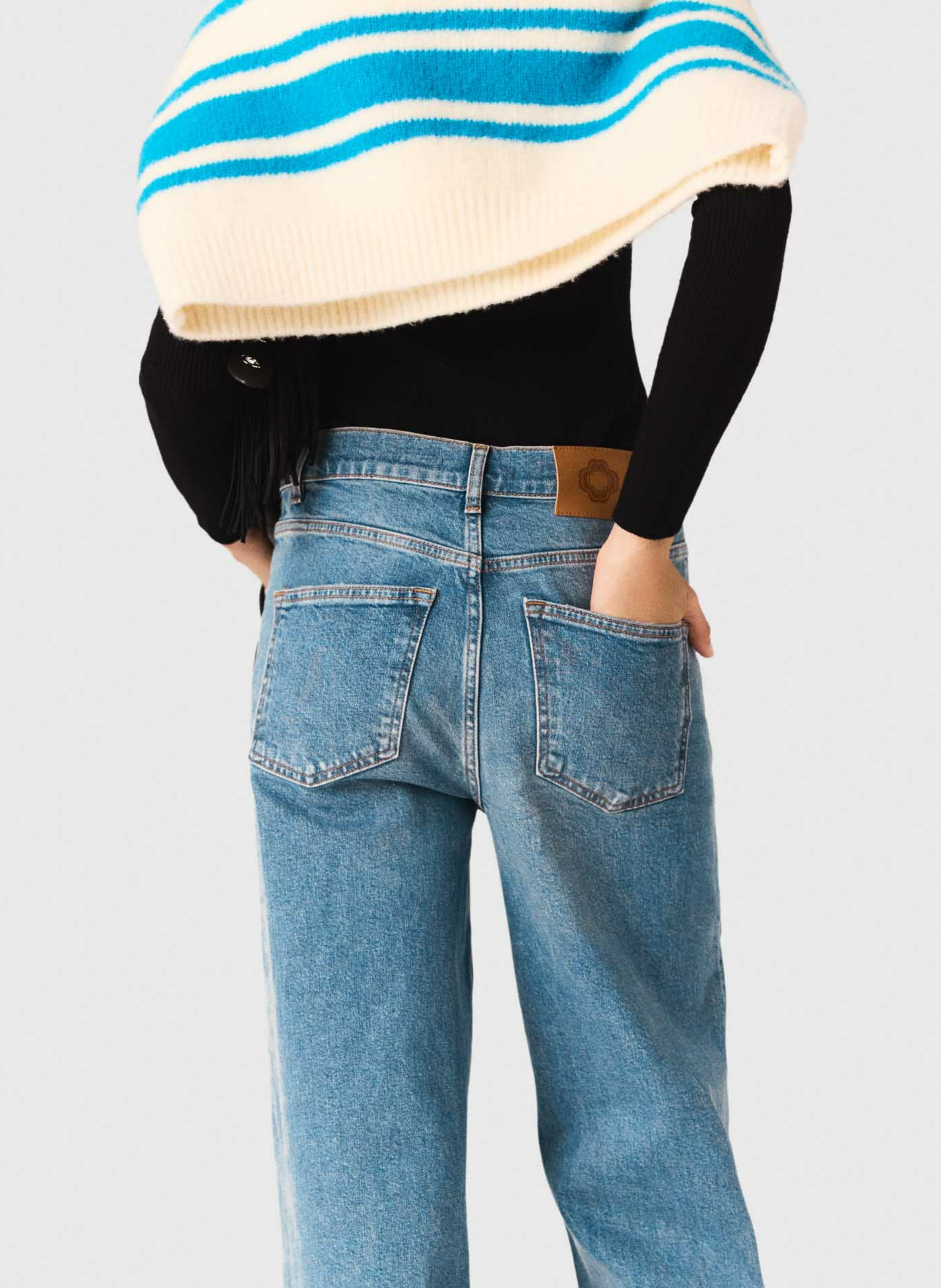 Rechte jeans MAJE Blauw