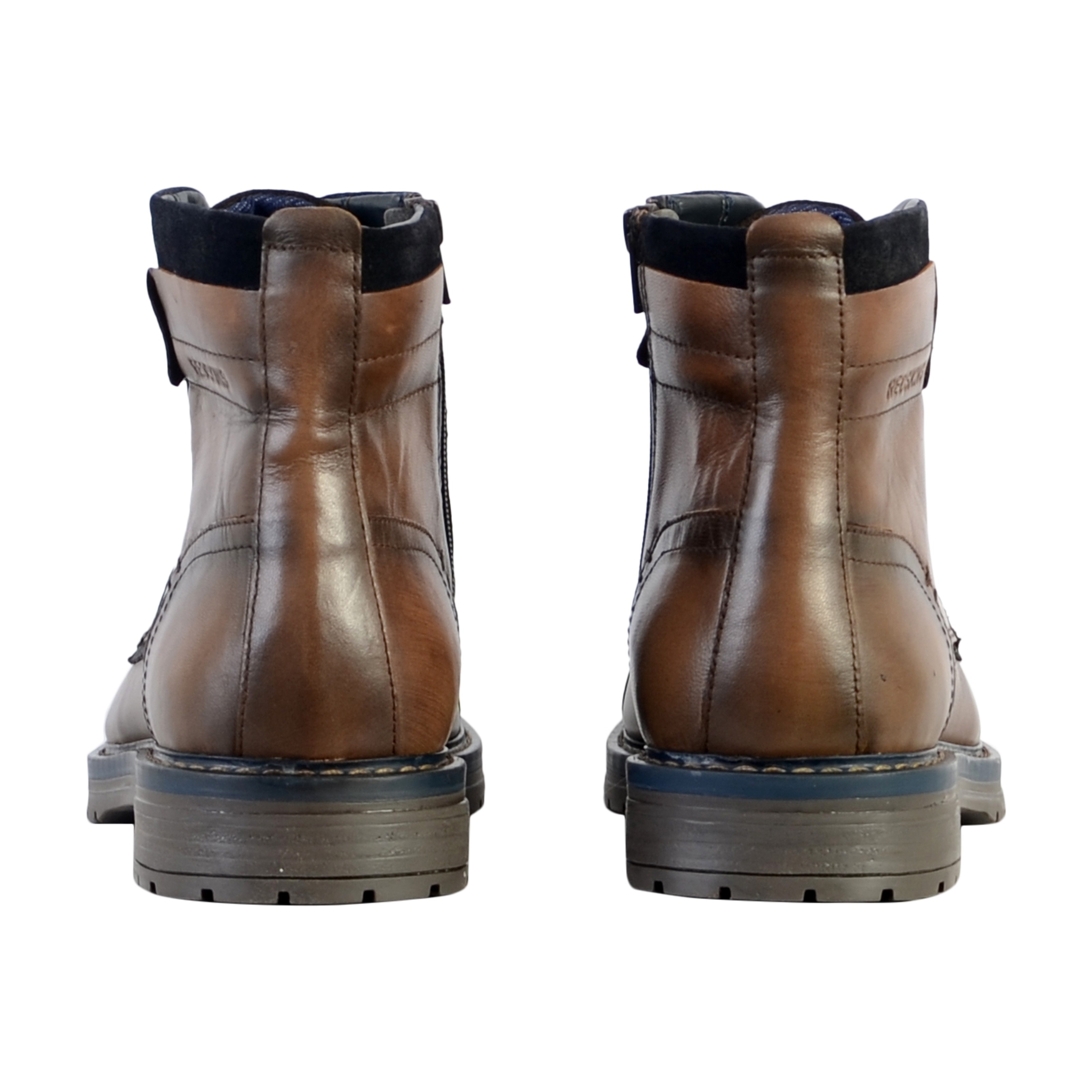 Leather ankle boot REDSKINS Brown