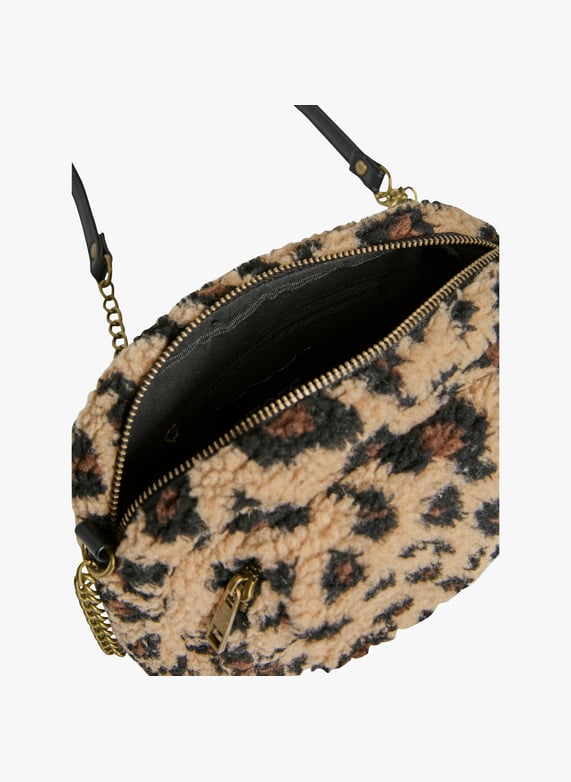 Pochette / Petit sac bandoulière imitation fourrure ou imprimé Pochette / Petit sac bandoulière imitation fourrure ou imprimé