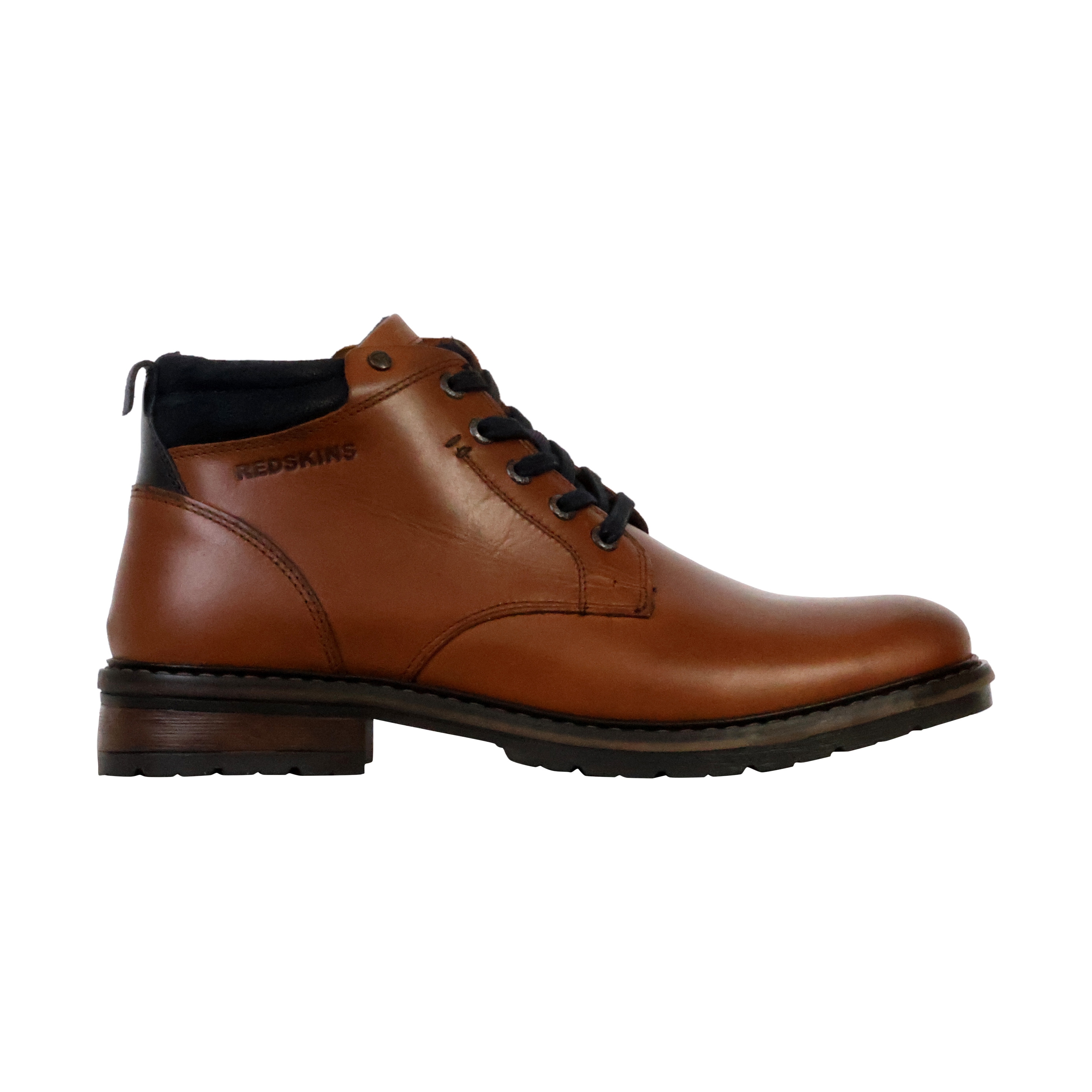 Leather ankle boots Equilibra. REDSKINS Brown