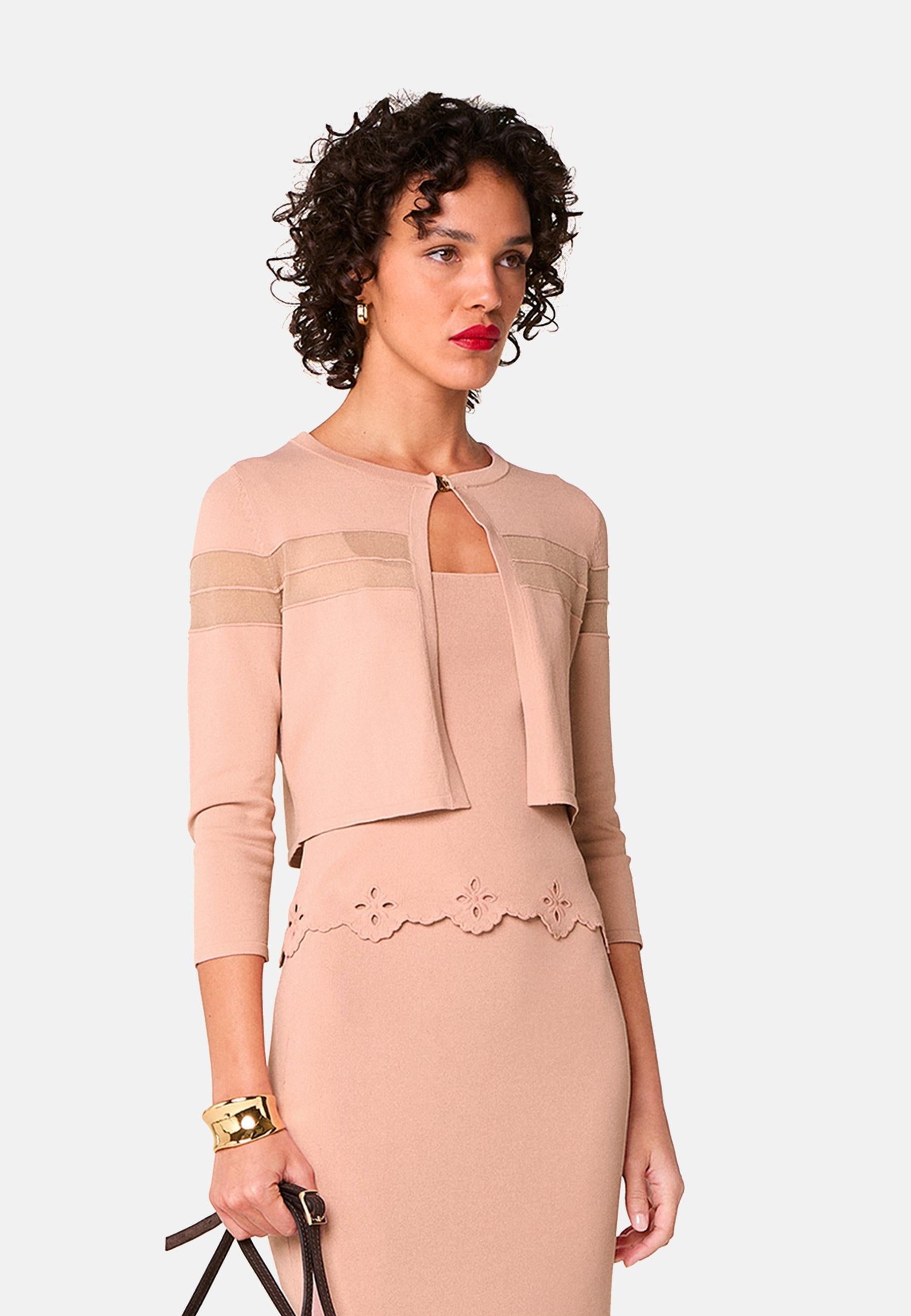 Diane short cardigan RODIER Pink