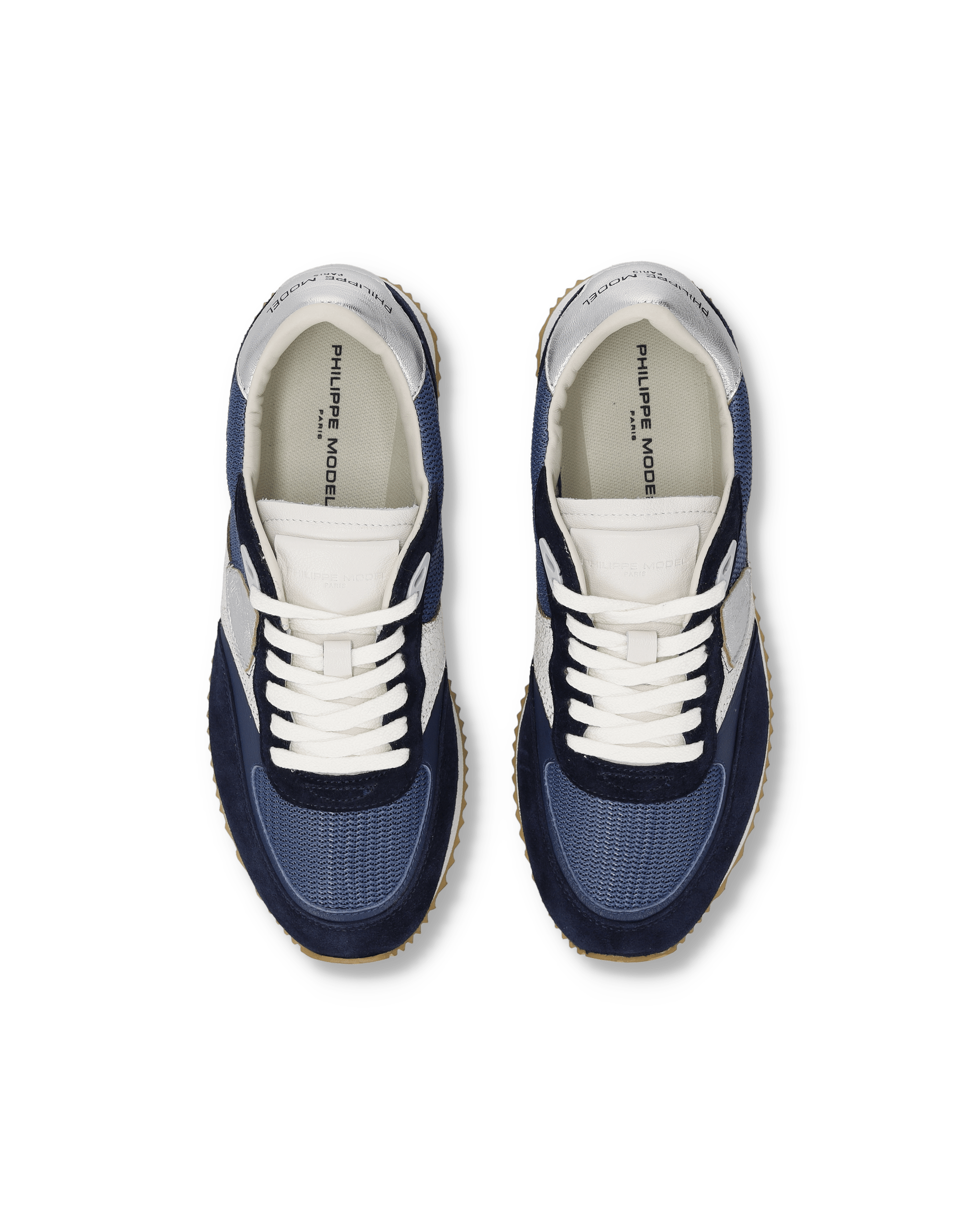 BLVILLE Running Sneakers PHILIPPE MODEL Silver