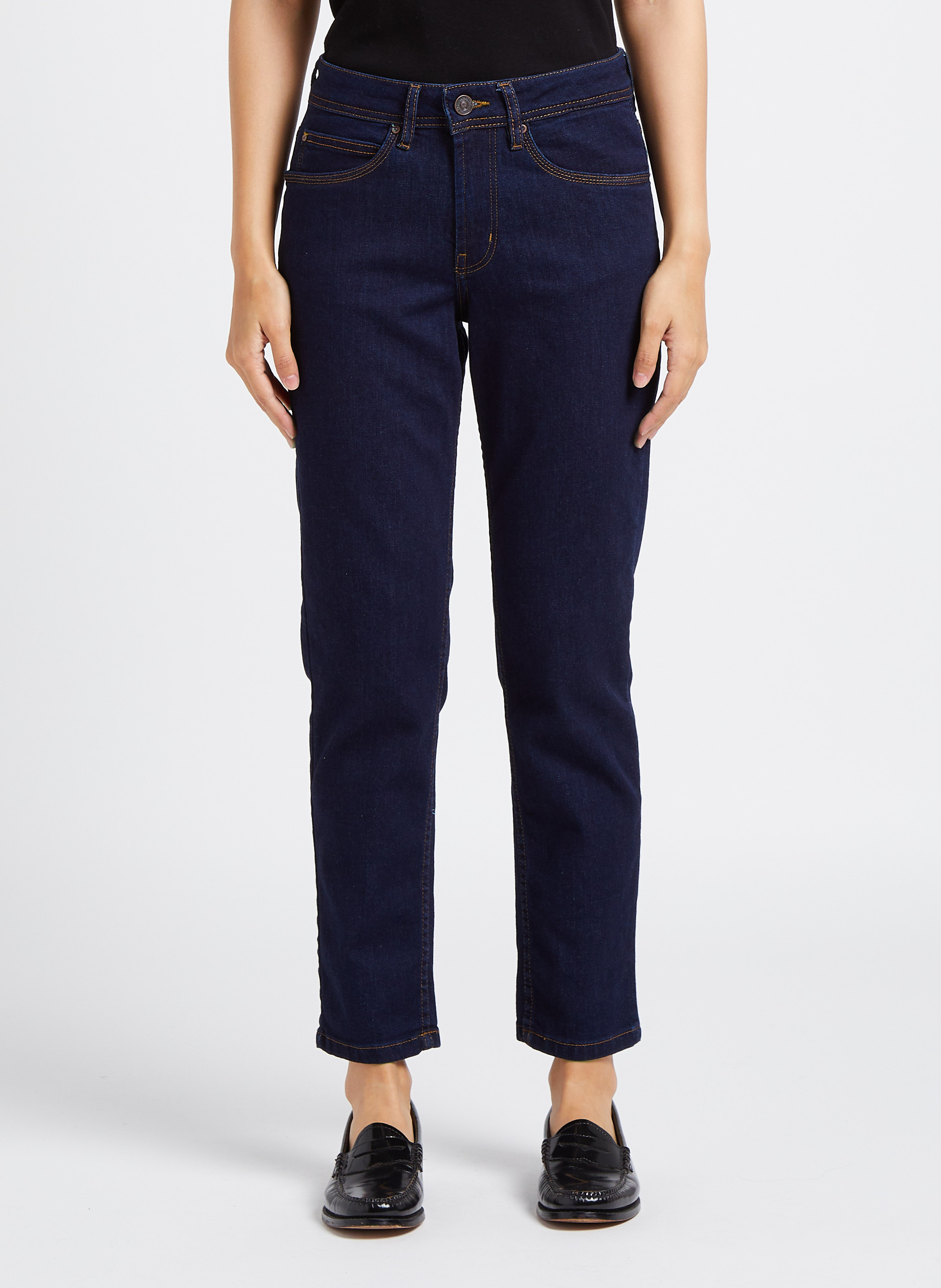 High Waist Slim Fit Jeans SUD EXPRESS Blau