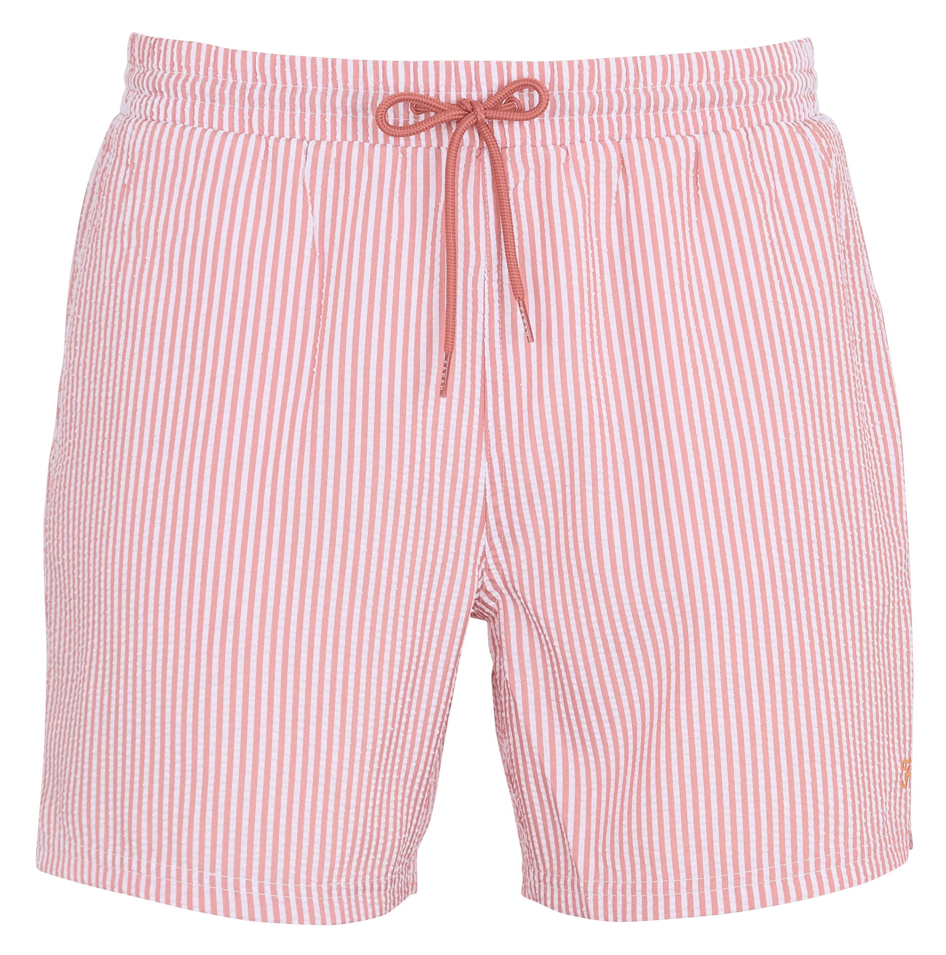 Gestreifte Badeshorts FARAH Rosa