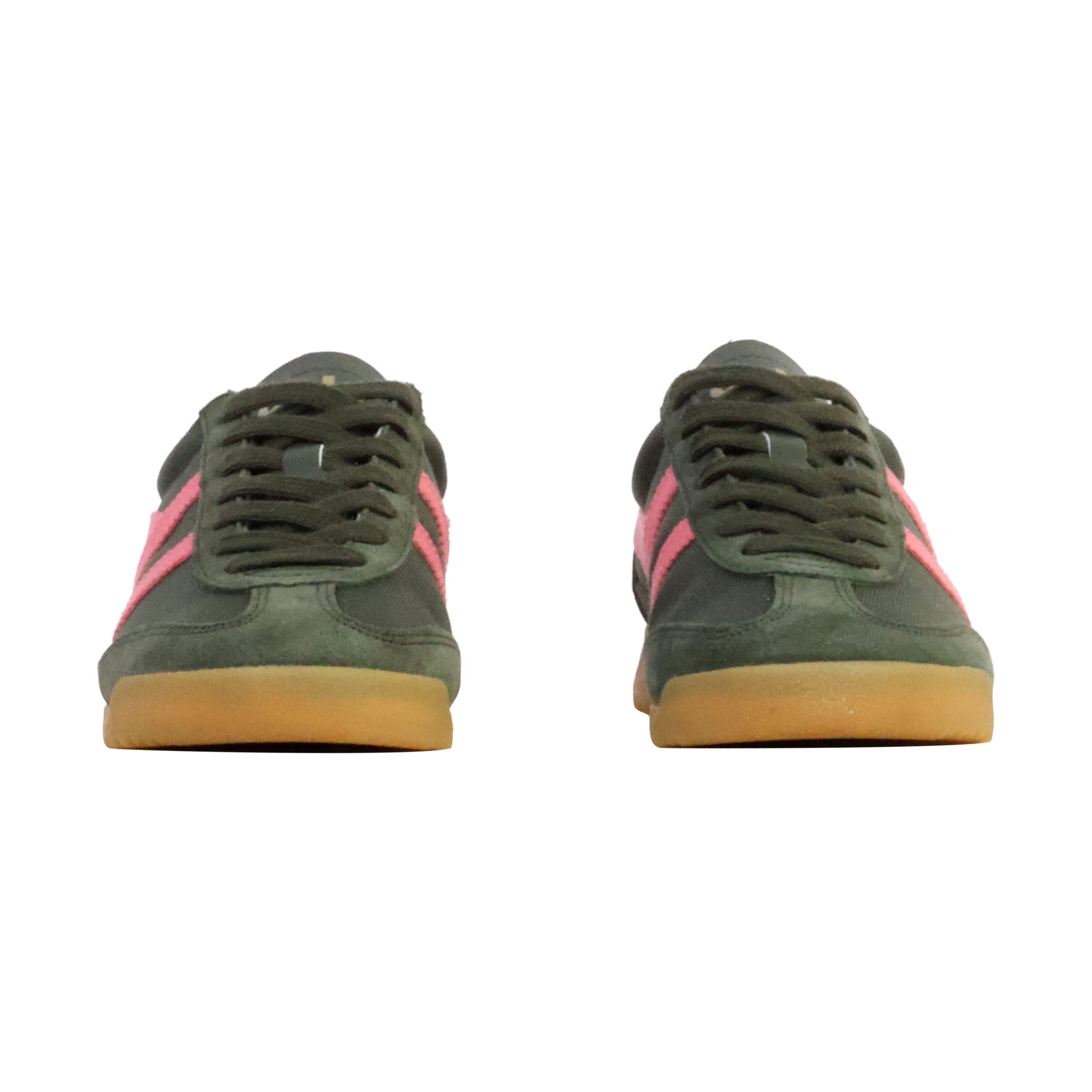 Basket cuir  tornado GOLA Kaki