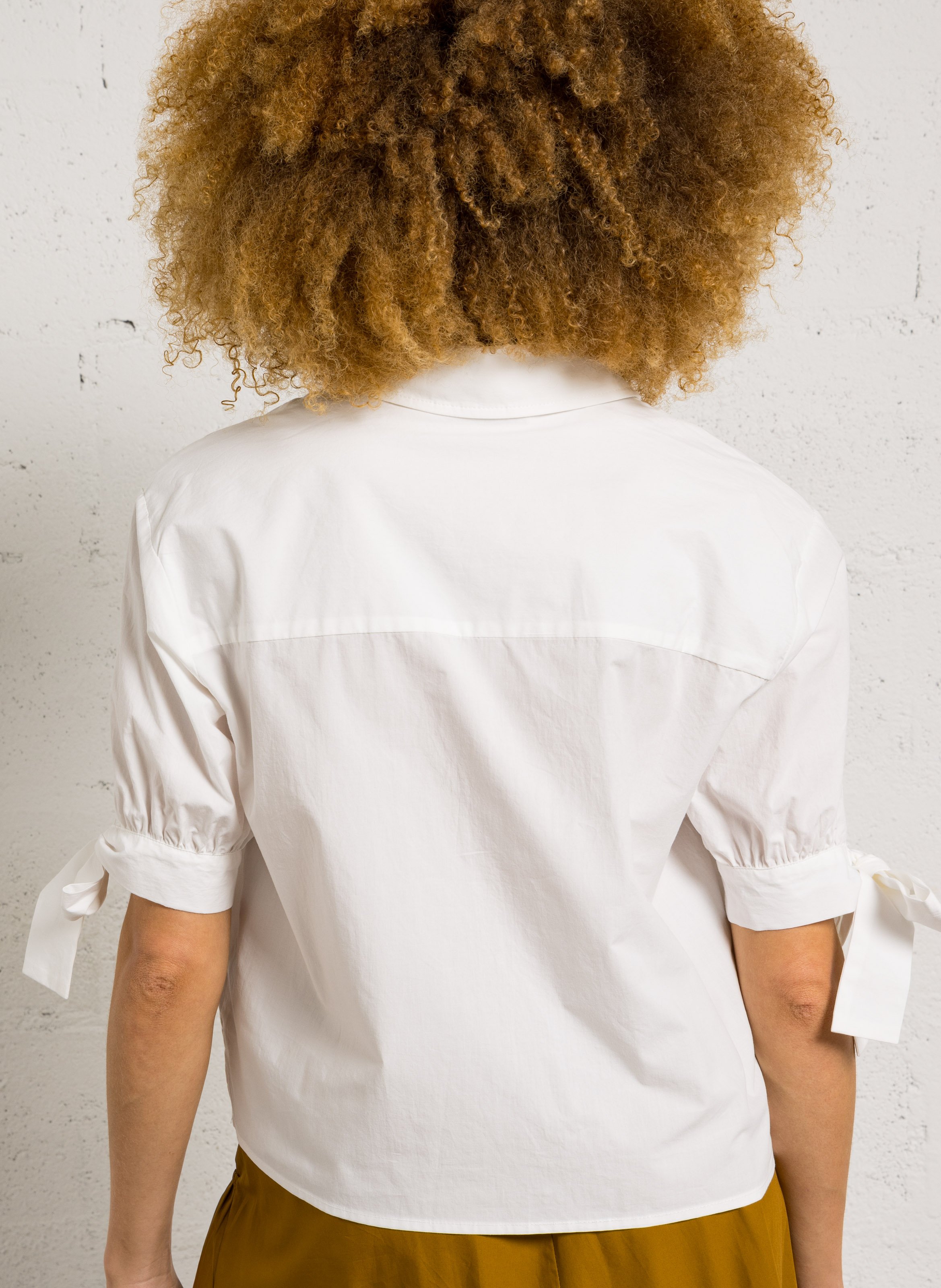 Capri plain oversized shirt JC SOPHIE White