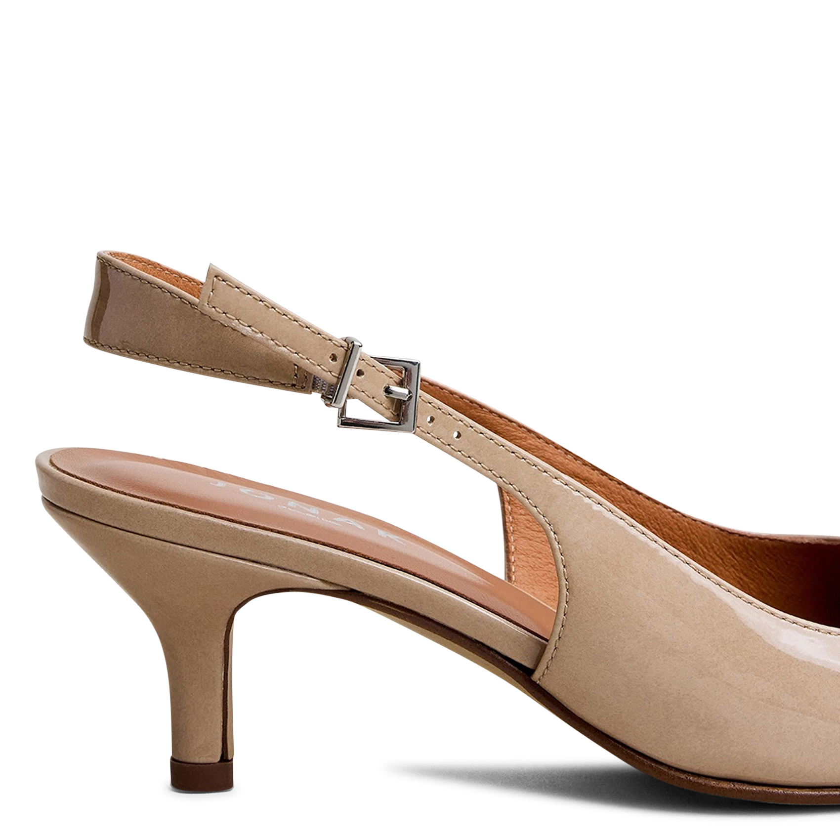 Escarpins en cuir JONAK Beige