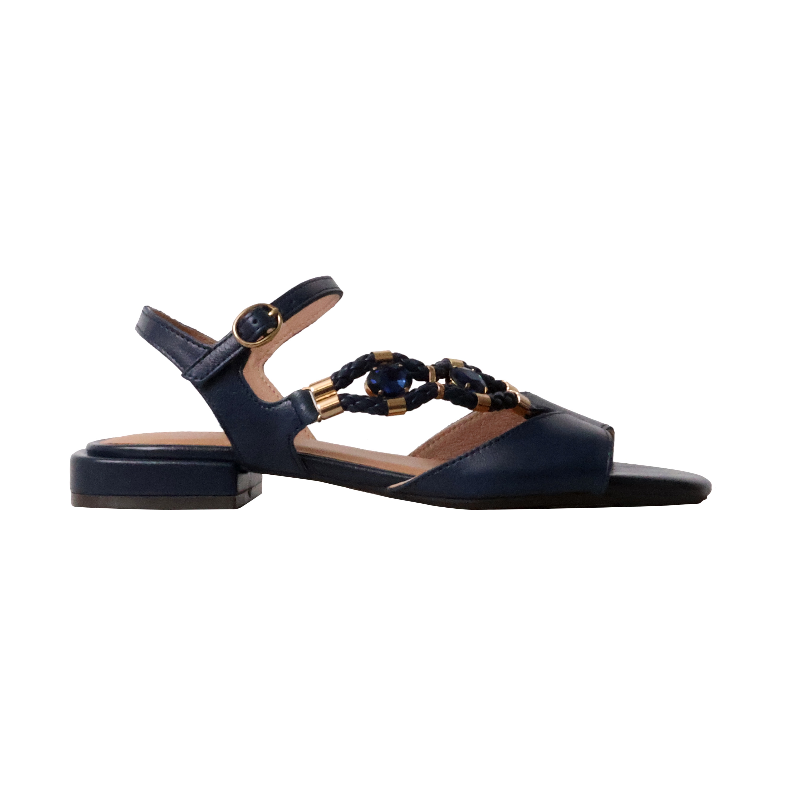 Sandales cuir   clemence EMILIE KARSTON Bleu
