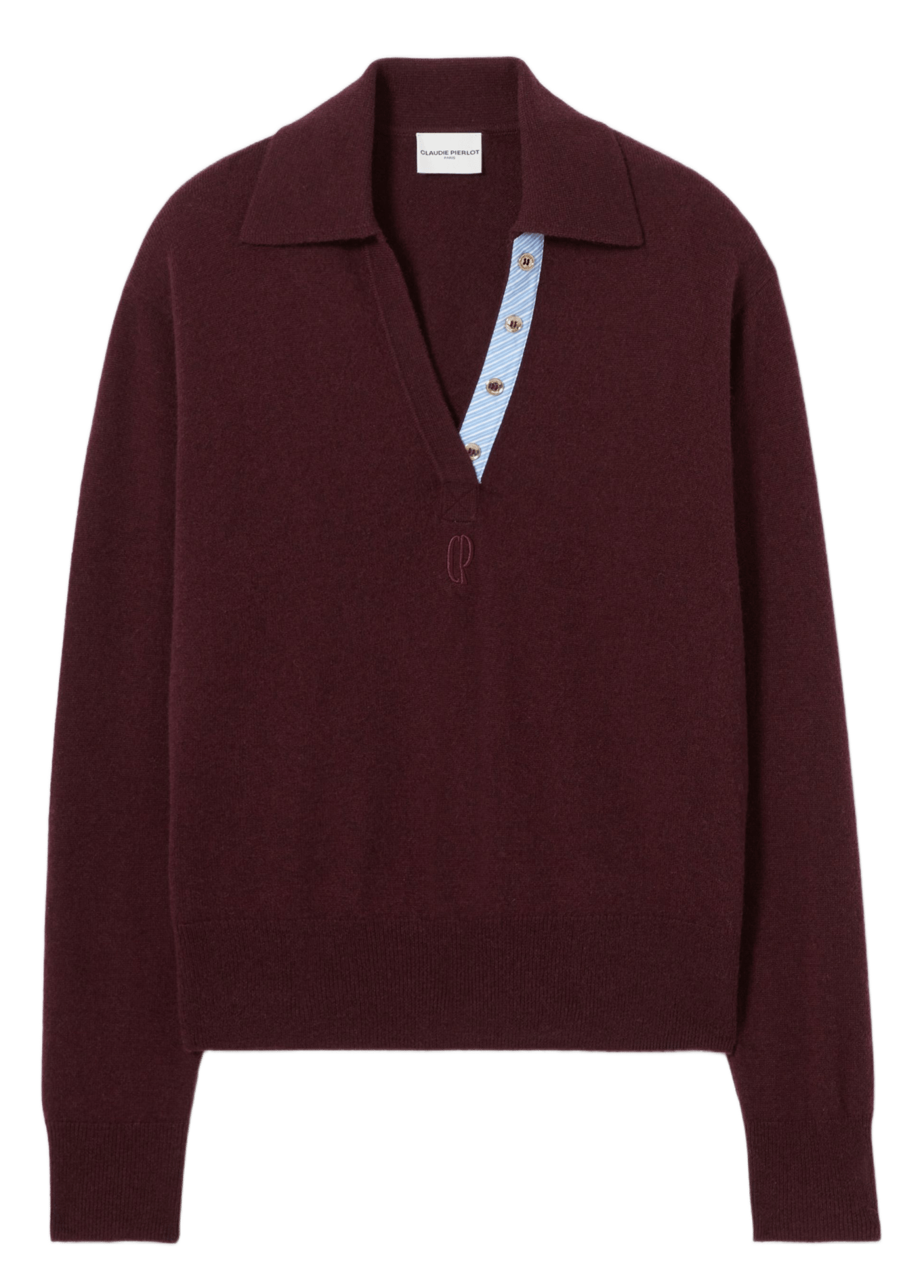 Gerader Pullover aus Wolle und Kaschmir CLAUDIE PIERLOT