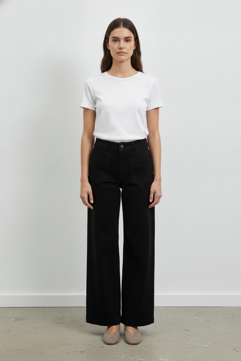 Jeans SEZANE - Seconde main Black