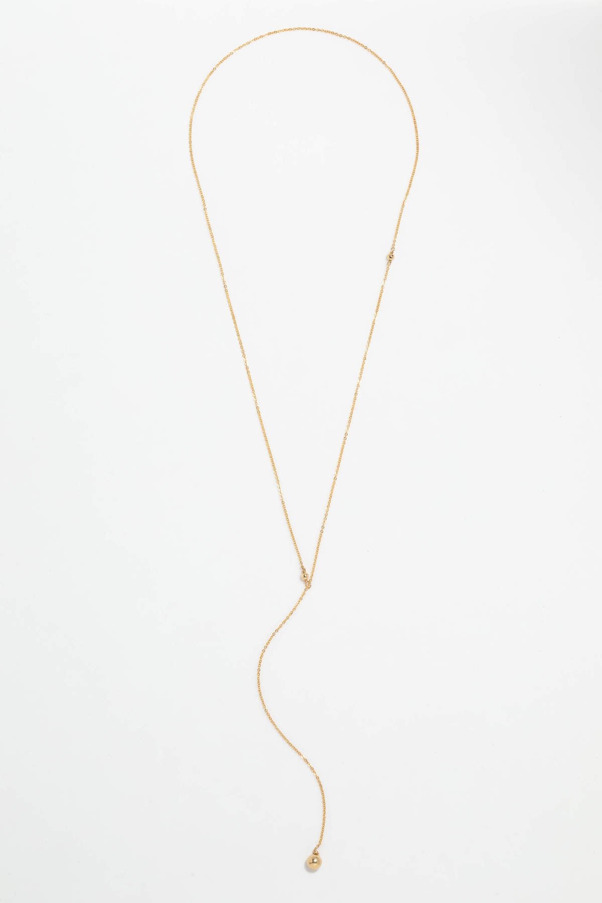 Vice Versa Necklace - Gold YAY Golden