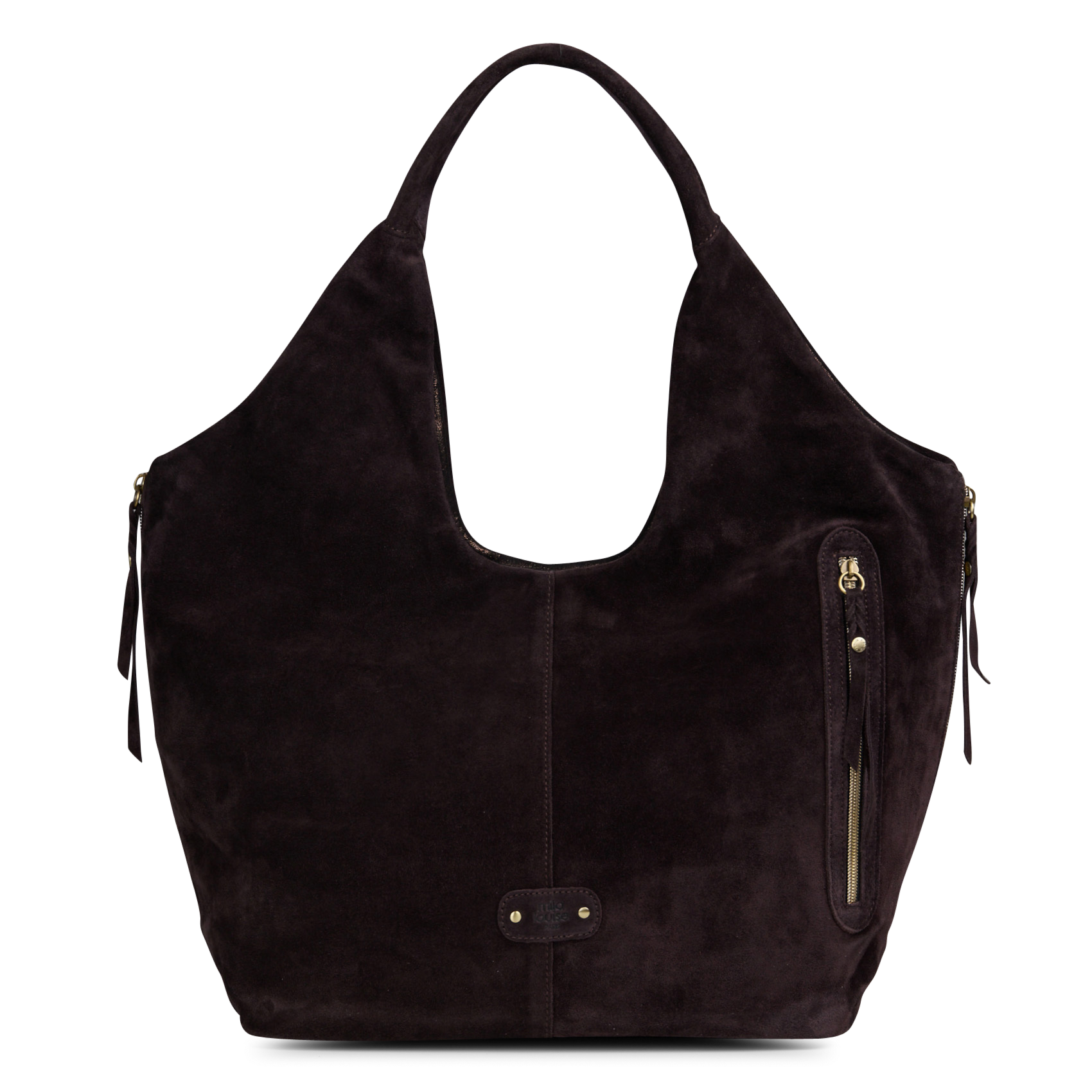Leren tas  MILA LOUISE Bruin