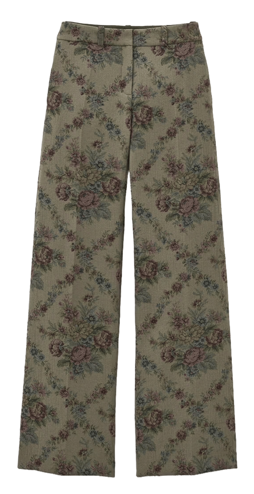 Pantalon large imprimé BA&SH Kaki