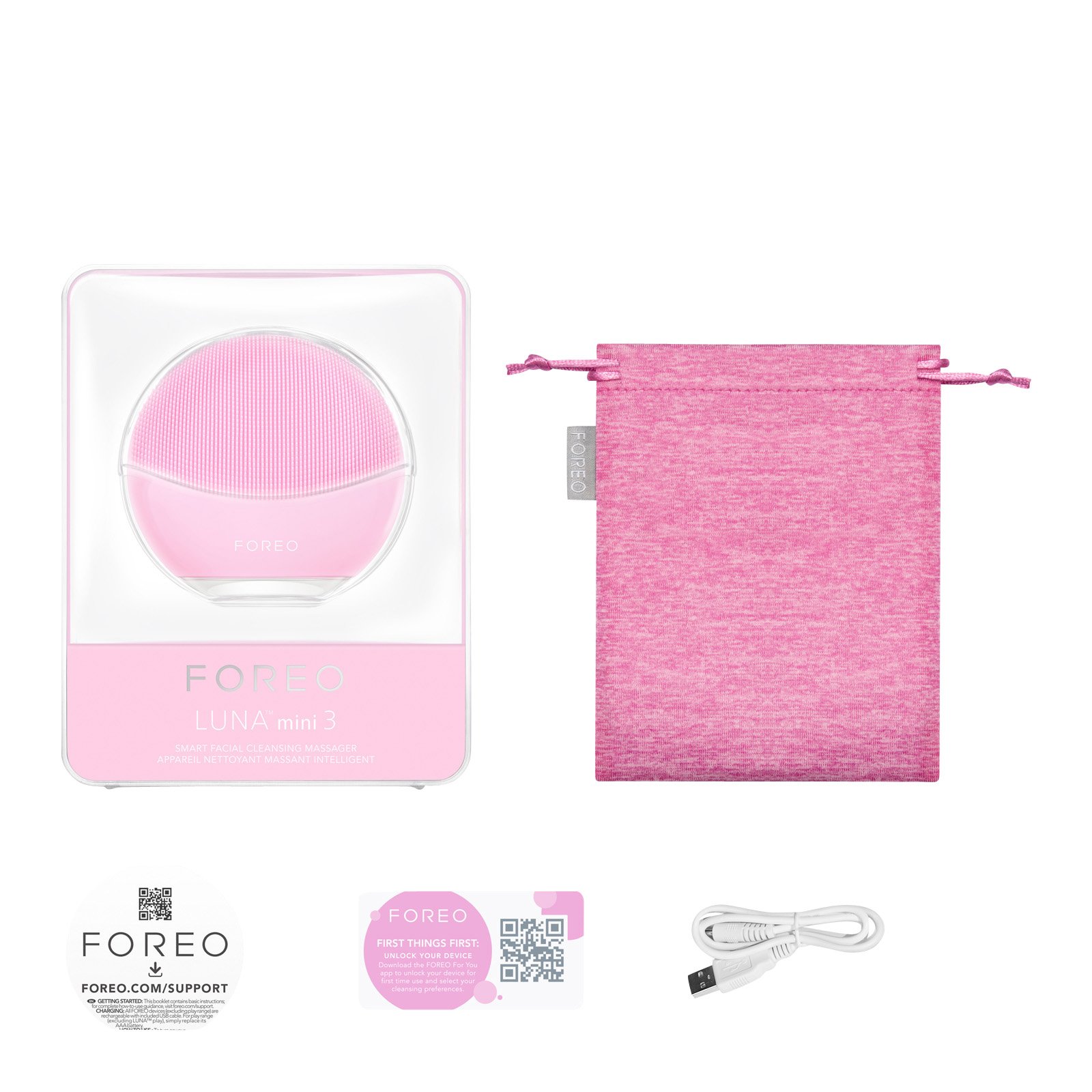 LUNA Mini 3 FOREO Pearl pink