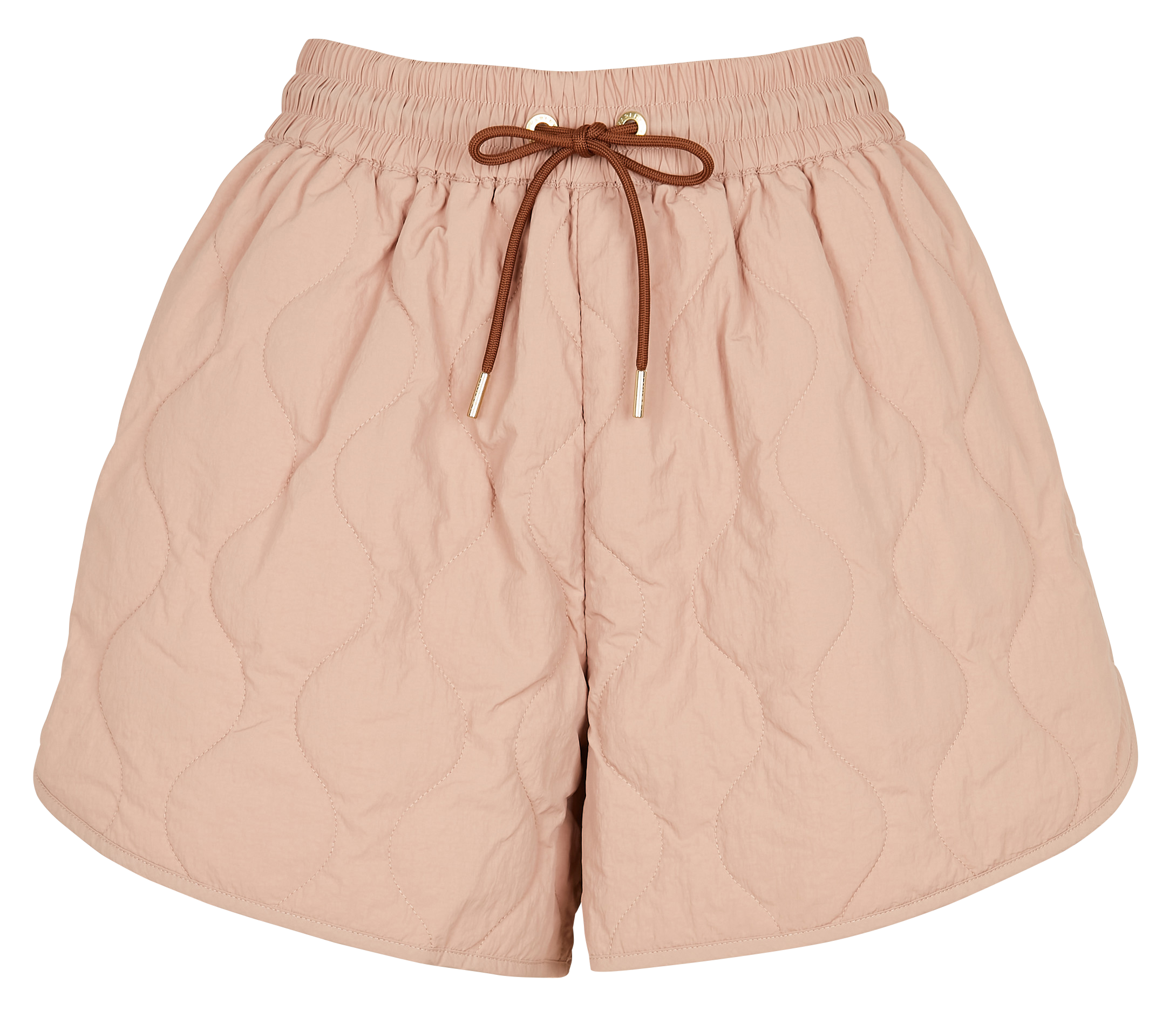 Gerade geschnittene Sweatshorts mit Kordelzug VARLEY Braun