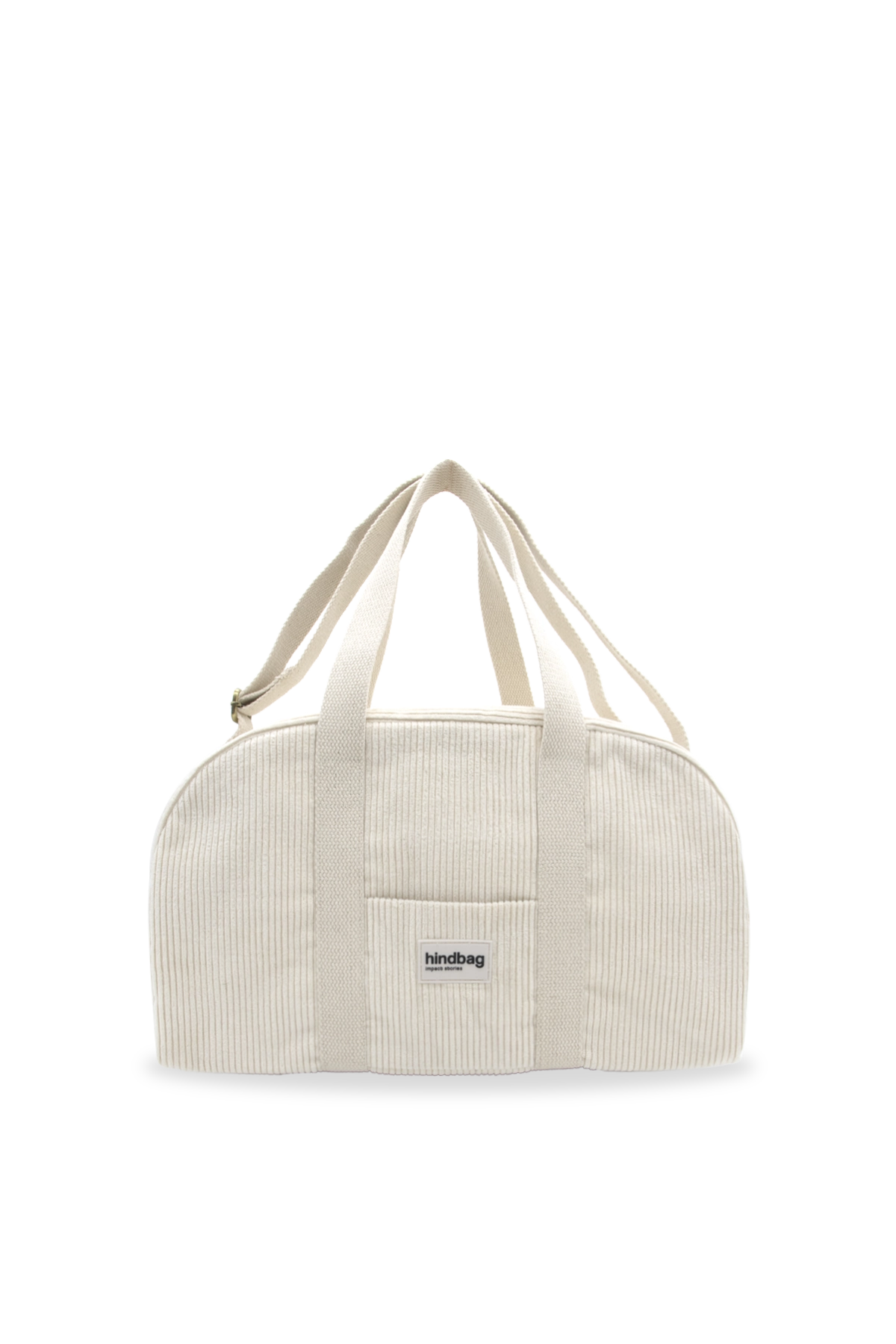 Cotton weekend bag HINDBAG White