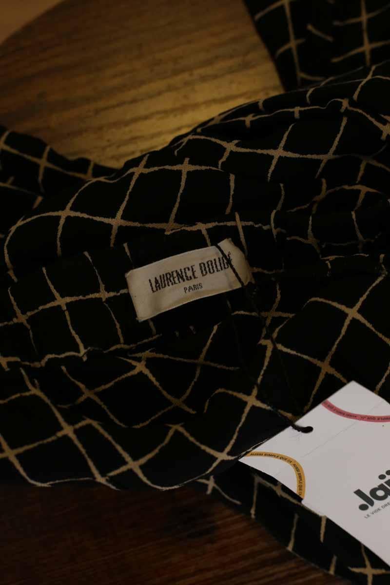 Black straight-leg  pants LAURENCE BRAS - Seconde Main Black