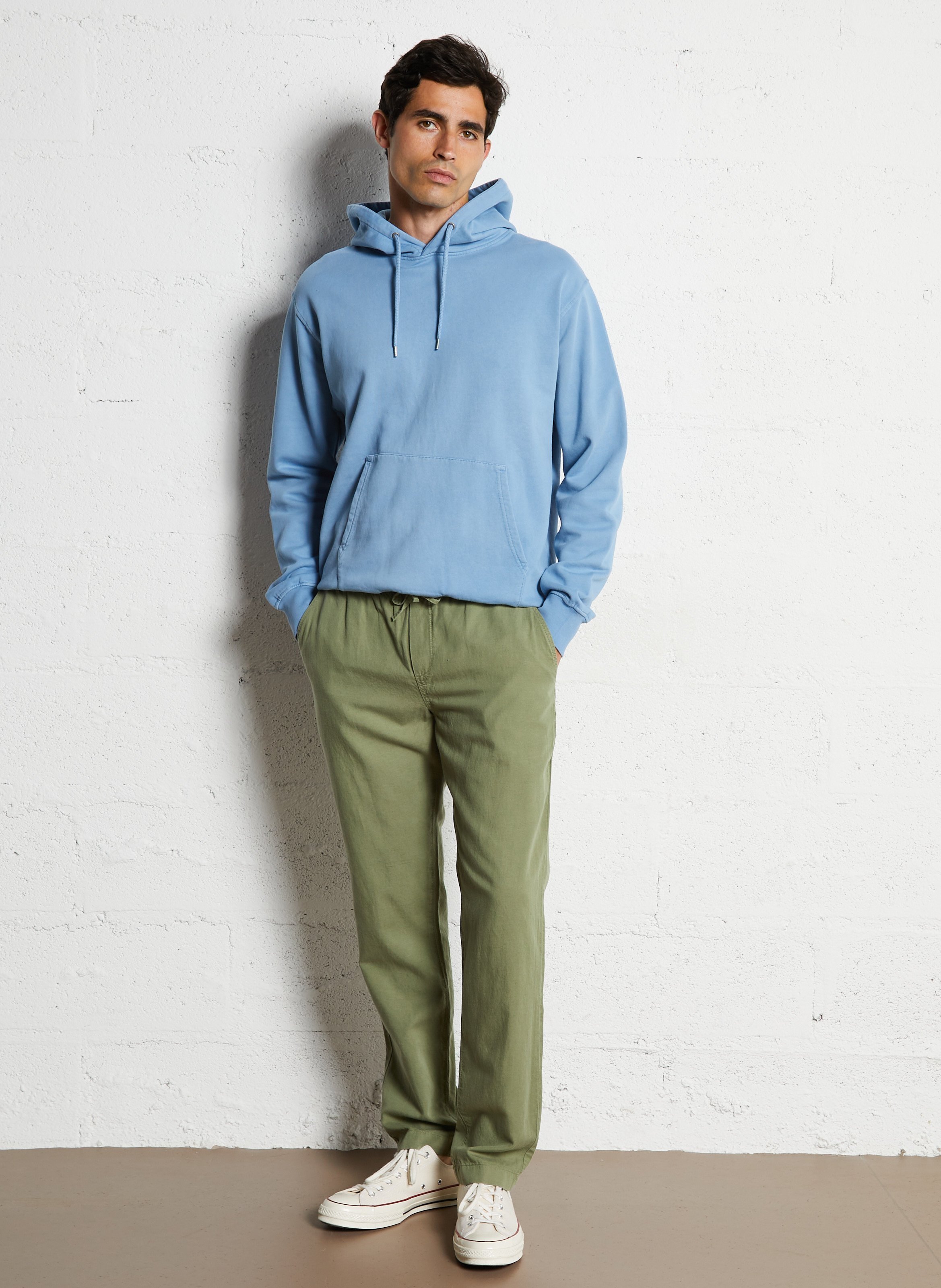 Einfarbiges Sweatshirt COLORFUL STANDARD Blau