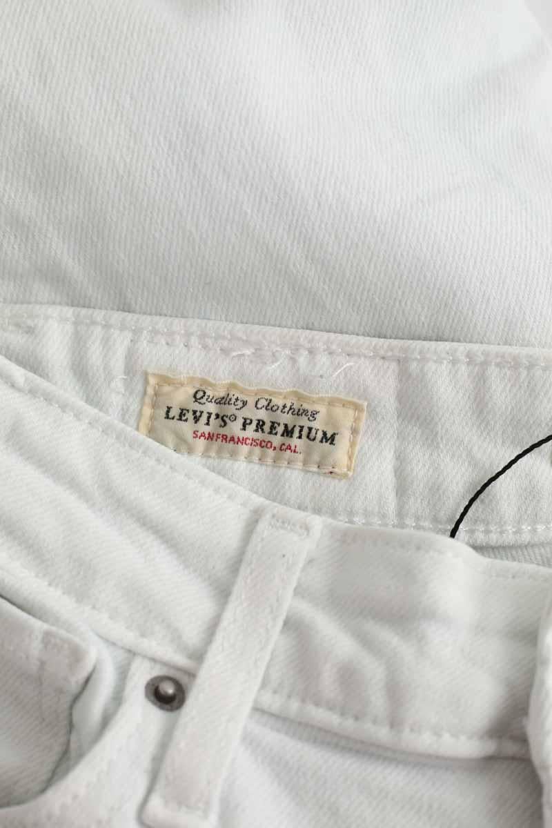 721 Slim Cotton Jeans LEVI'S - Seconde main White